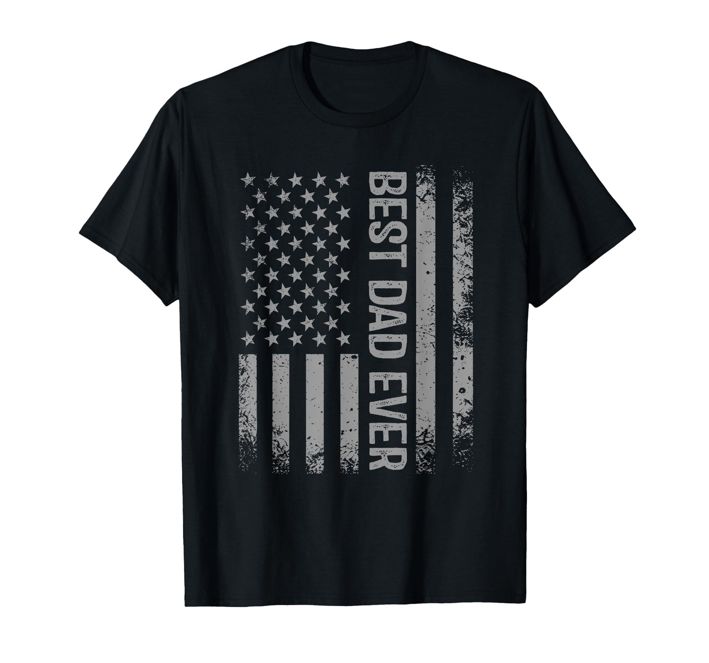 Mens Best Dad Ever Us American T-Shirt - Fun Novelty Design for Adults - T-Shirt, Sweatshirt, Hoodie