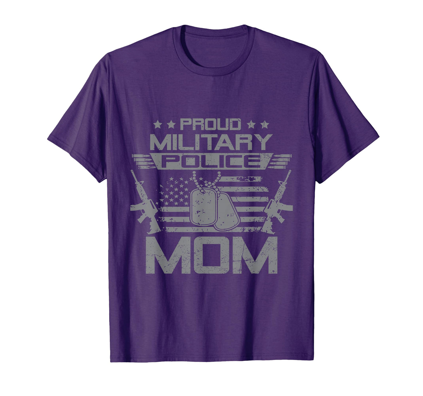 Proud Military Police Mom Flag American Us T-Shirt - Graphic Print Unisex - T-Shirt, Sweatshirt, Hoodie