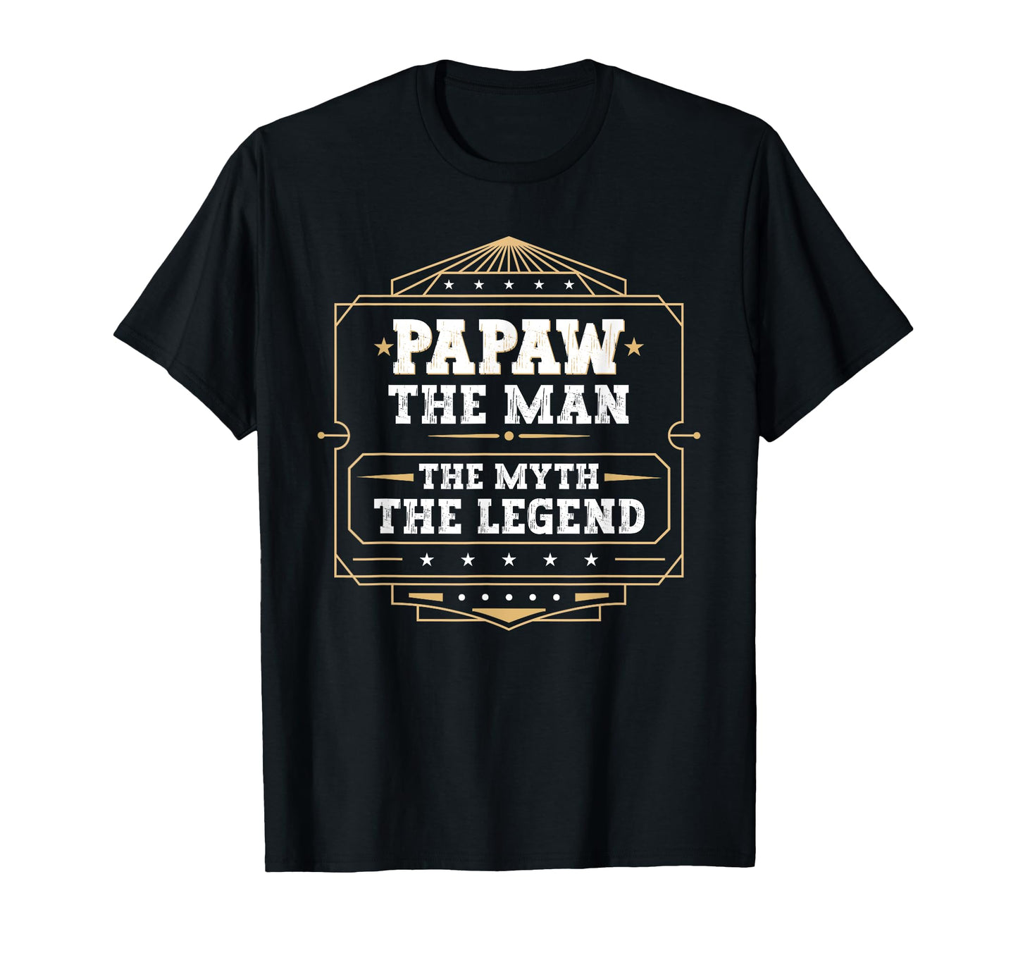 Papaw Myth Legend Dad Grandpa T-Shirt - Novelty Apparel for Adults - T-Shirt, Sweatshirt, Hoodie