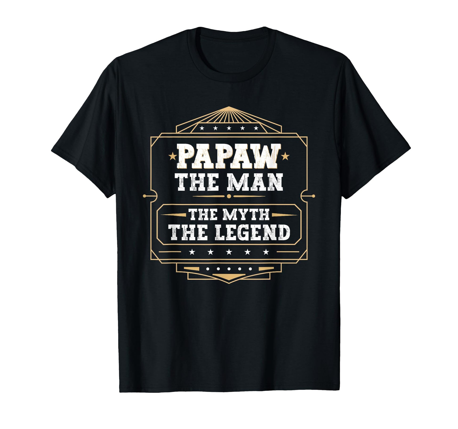 Papaw Myth Legend Dad Grandpa T-Shirt - Novelty Apparel for Adults - T-Shirt, Sweatshirt, Hoodie