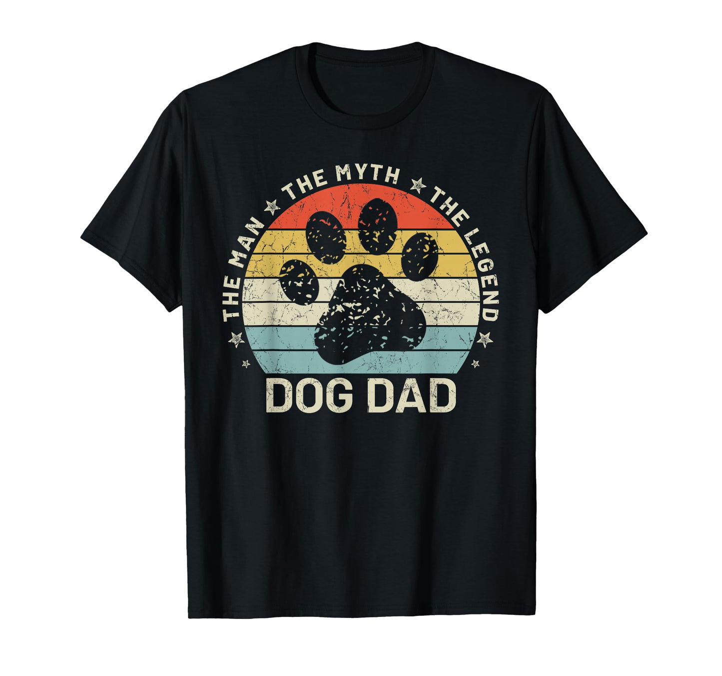 Dog Dad Funny Gifts Myth Legend Dog T-Shirt - Minimalist Print for Adults - T-Shirt, Sweatshirt, Hoodie