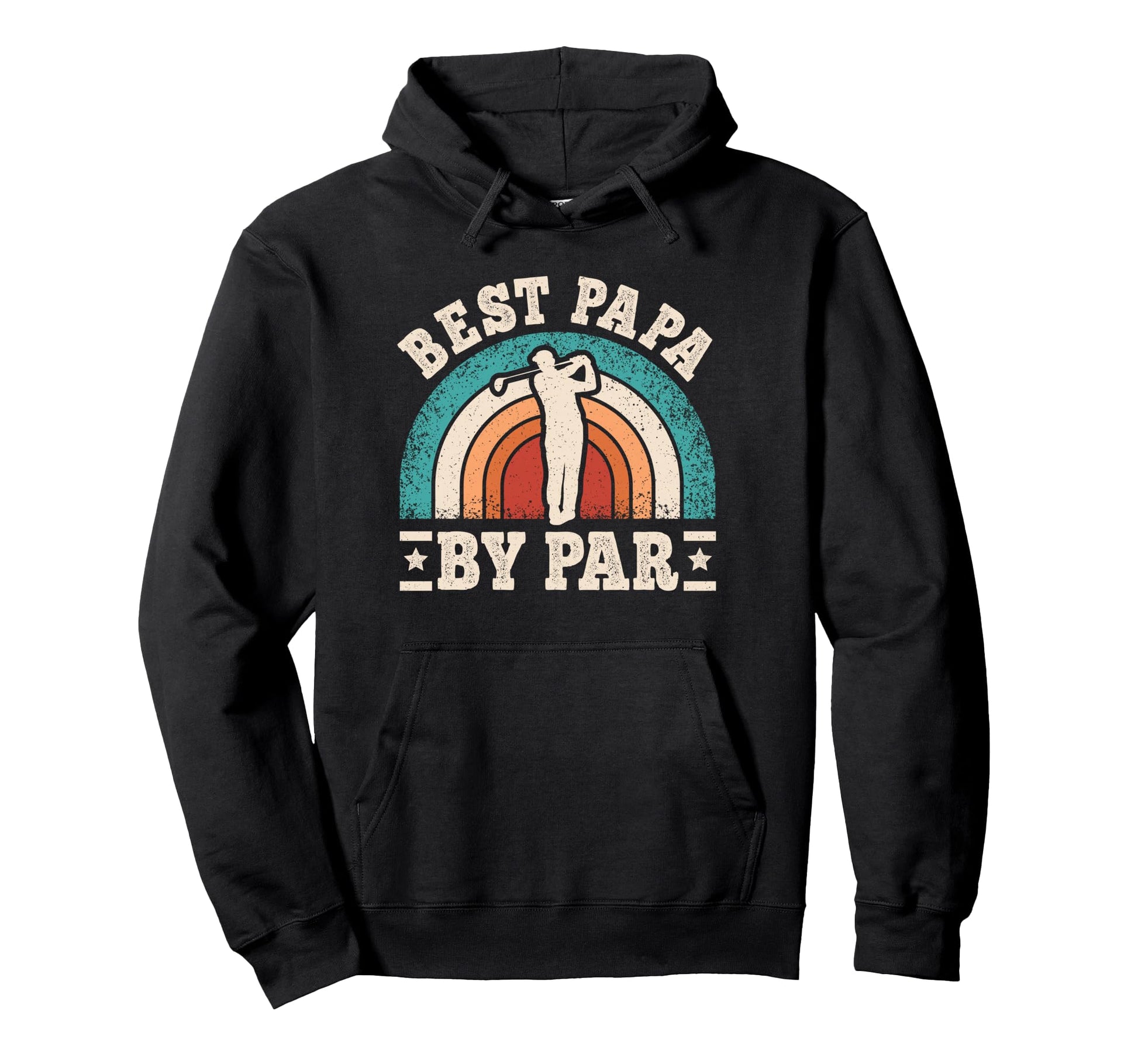 Papa Par Funny Golf Dad Father Golf Hoodie - Custom Art Print for Adults - T-Shirt, Sweatshirt, Hoodie