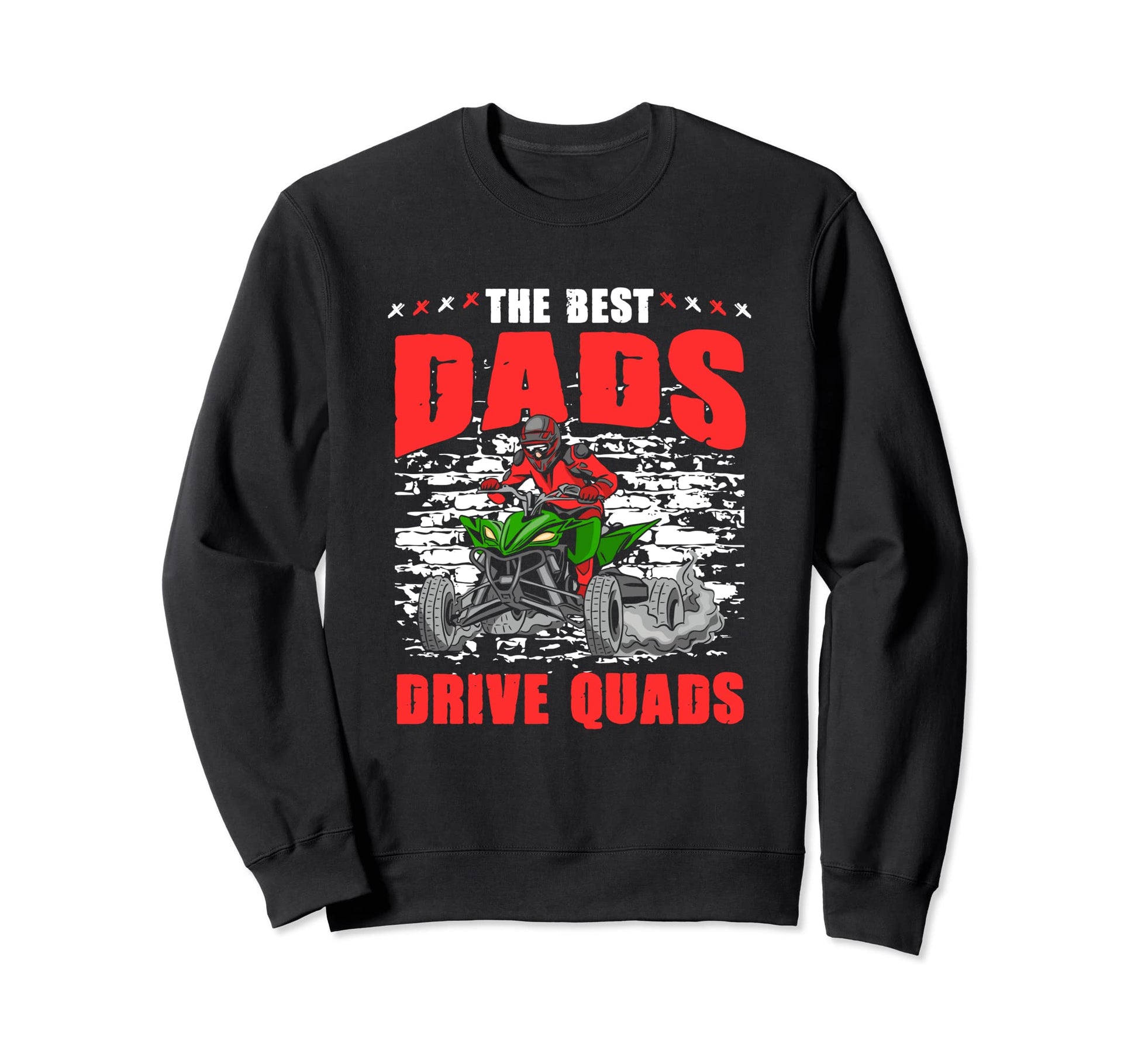 Atv Rider Off Road Quad Biker Sweatshirt - Minimalist Print for Adults - T-Shirt, Sweatshirt, Hoodie