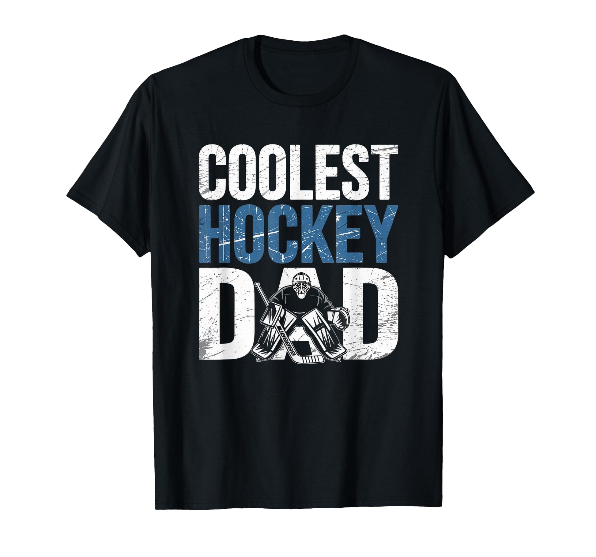 Coolest Hockey Dad Funny Sport Father T-Shirt - Trendy Graphic for Adults - T-Shirt, Sweatshirt, Hoodie
