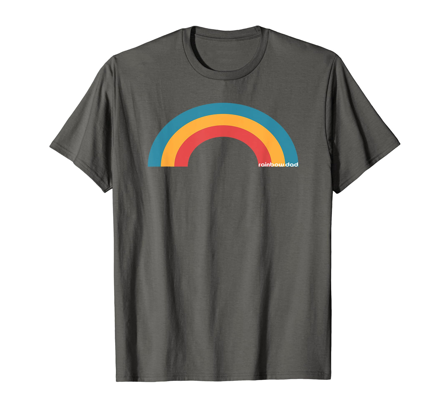 Rainbow Dad Dads After Loss T-Shirt - Minimalist Print Men Women - T-Shirt, Sweatshirt, Hoodie
