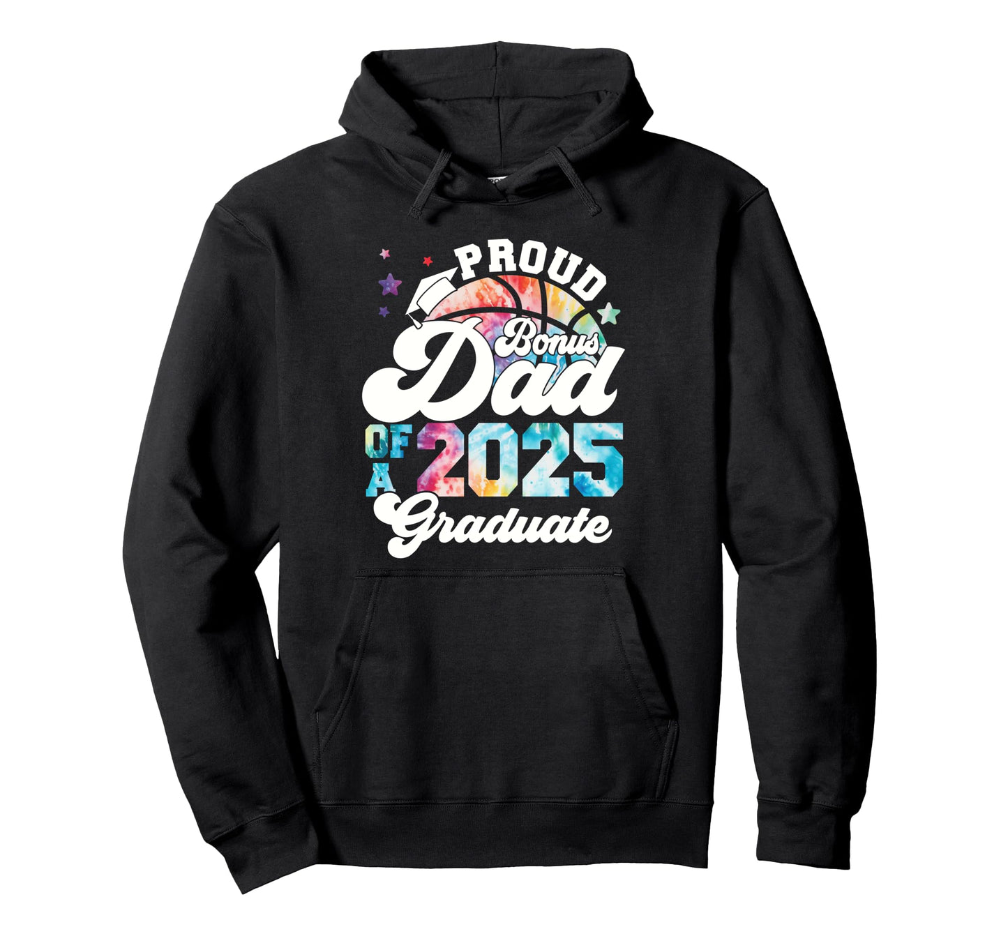 Bonus Dad 2025 Graduate Senior Graduation Hoodie - Minimalist Print Unisex - T-Shirt, Sweatshirt, Hoodie