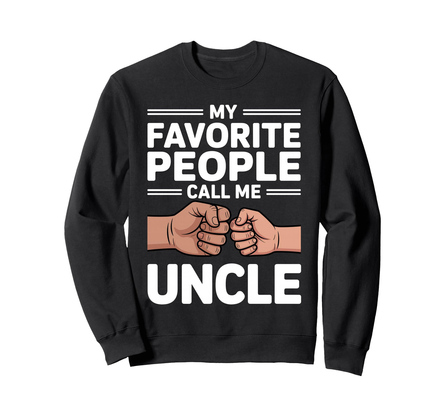 Uncle Art Uncle Dad Promoted To Sweatshirt - Aesthetic Graphic Men Women - T-Shirt, Sweatshirt, Hoodie