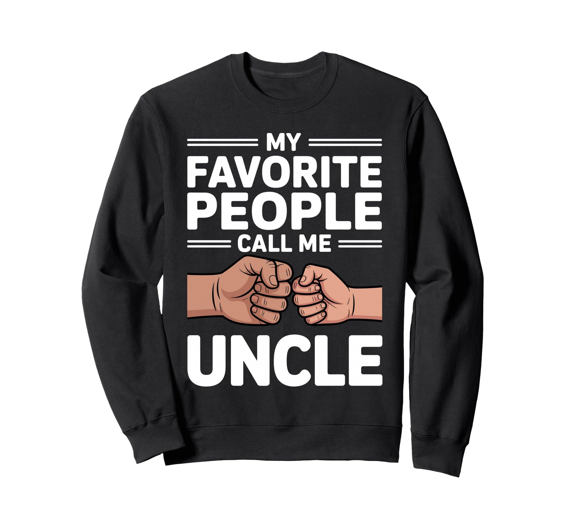 Uncle Art Uncle Dad Promoted To Sweatshirt - Aesthetic Graphic Men Women - T-Shirt, Sweatshirt, Hoodie