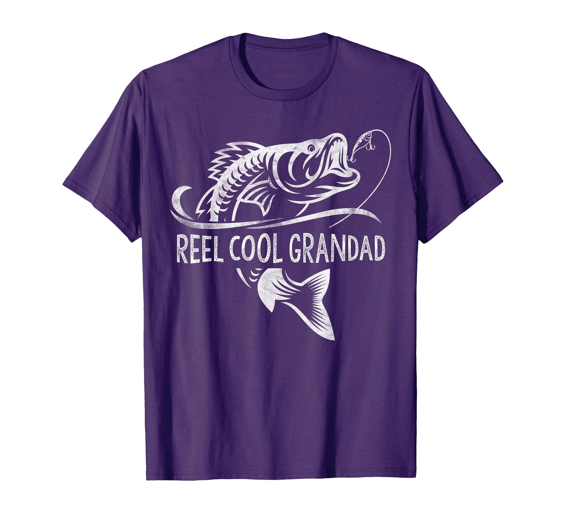 Reel Grandad Fishing Gifts Grandad T-Shirt - Trendy Graphic for Adults - T-Shirt, Sweatshirt, Hoodie