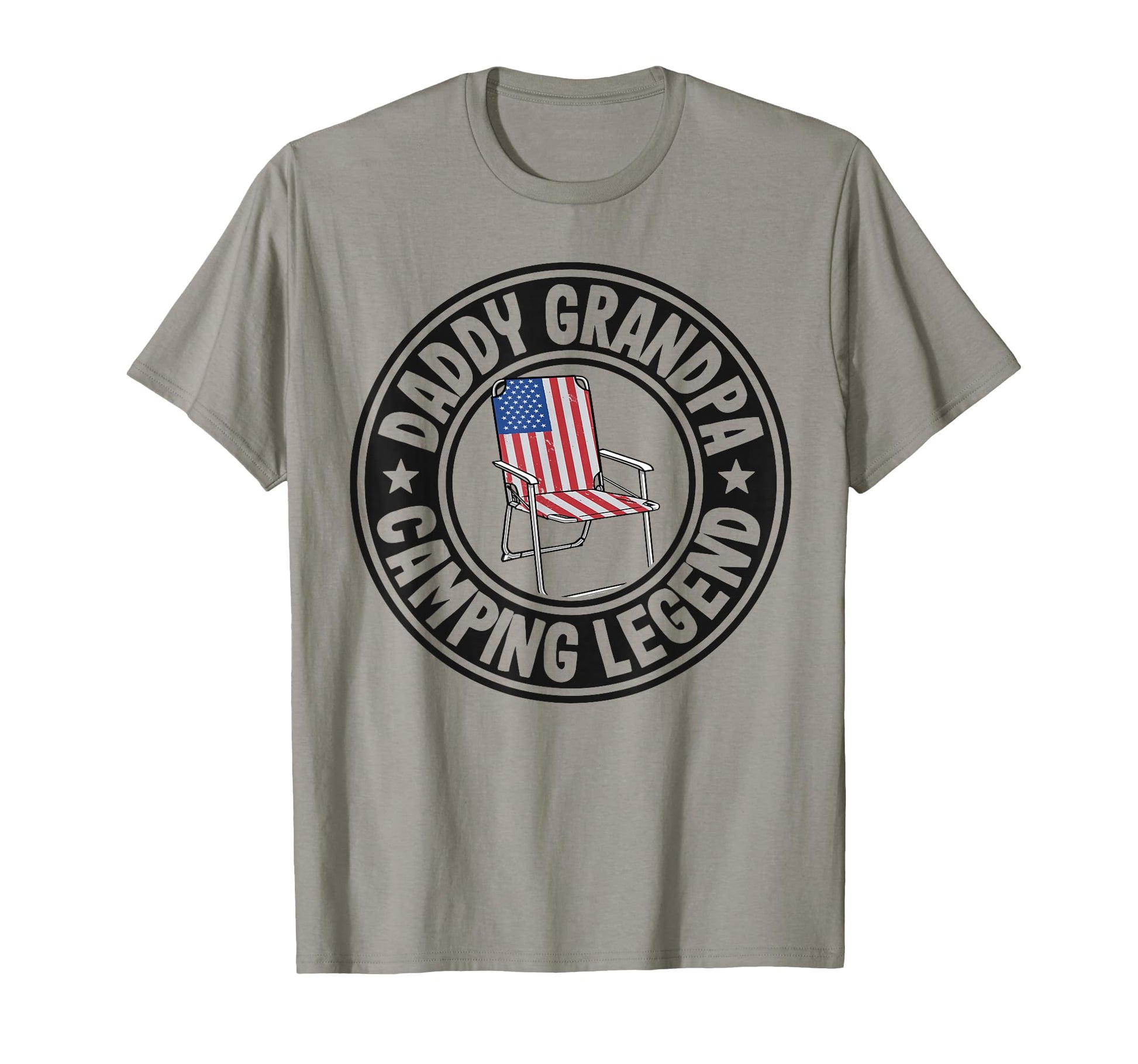 Daddy Grandpa Camping Legend Rv T-Shirt - Casual Everyday Wear for Adults - T-Shirt, Sweatshirt, Hoodie