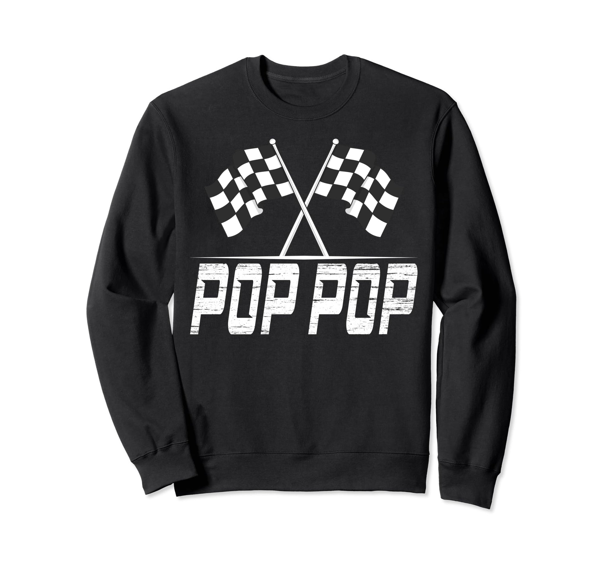 Race Car Birthday Party Racing Sweatshirt - Fun Novelty Design for Adults - T-Shirt, Sweatshirt, Hoodie