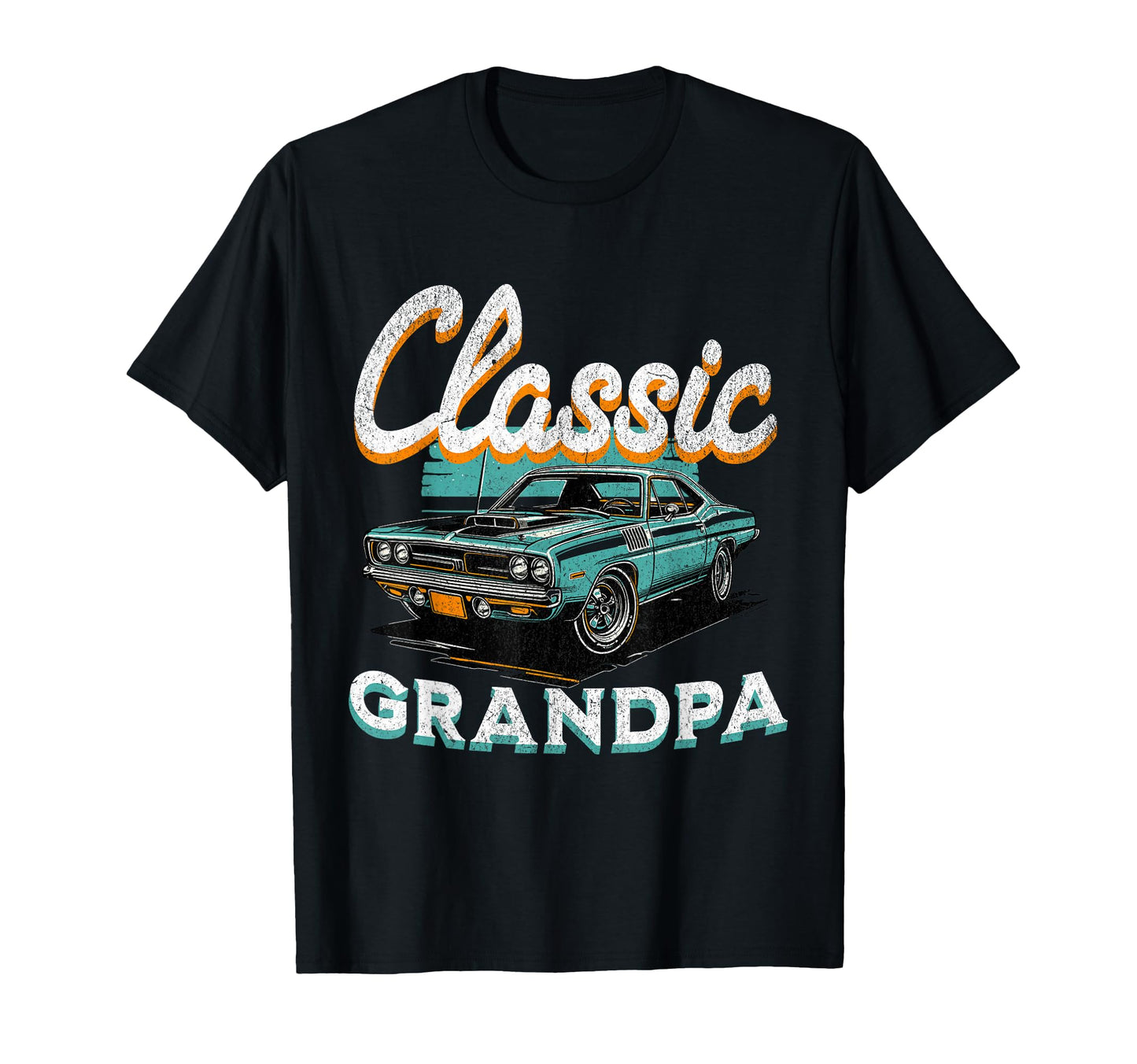 Funny Grandpa Car Fathers Day T-Shirt - Unique Graphic for Adults - T-Shirt, Sweatshirt, Hoodie