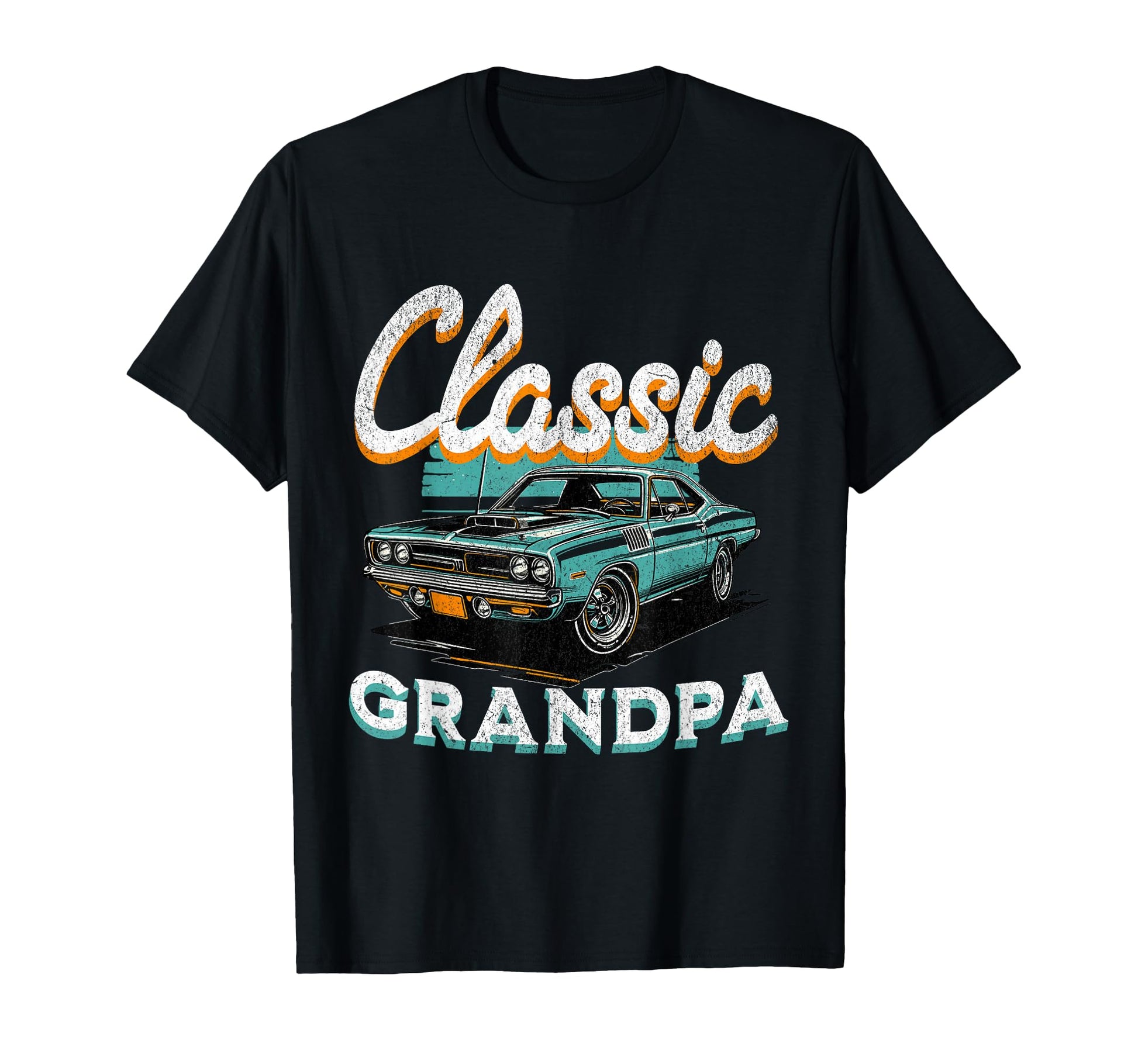 Funny Grandpa Car Fathers Day T-Shirt - Unique Graphic for Adults - T-Shirt, Sweatshirt, Hoodie