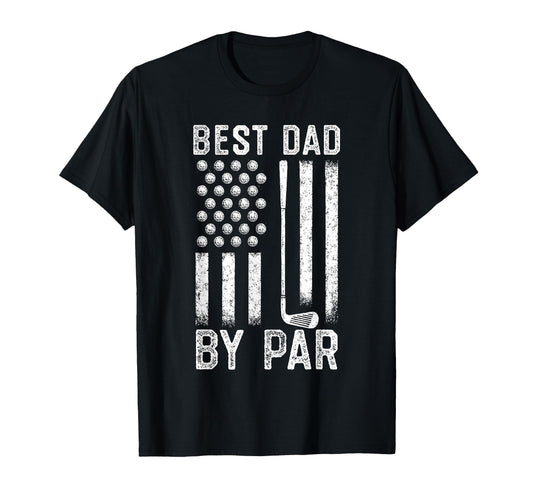 Best Dad Par Fathers Day Golf Daddy T-Shirt - Minimalist Print Men Women - T-Shirt, Sweatshirt, Hoodie