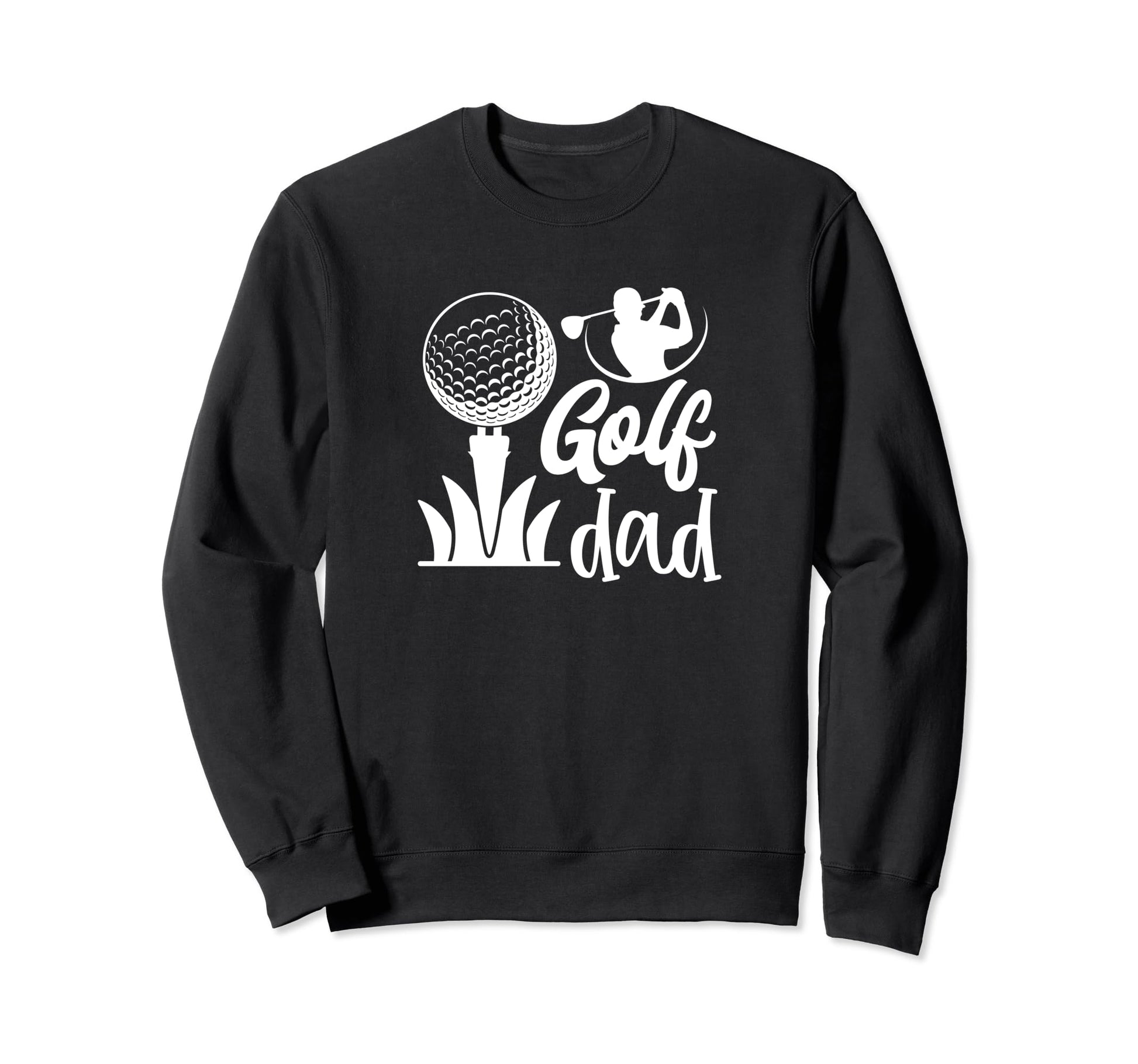 Golf Dad Sweatshirt - Minimalist Print for Adults - T-Shirt, Sweatshirt, Hoodie