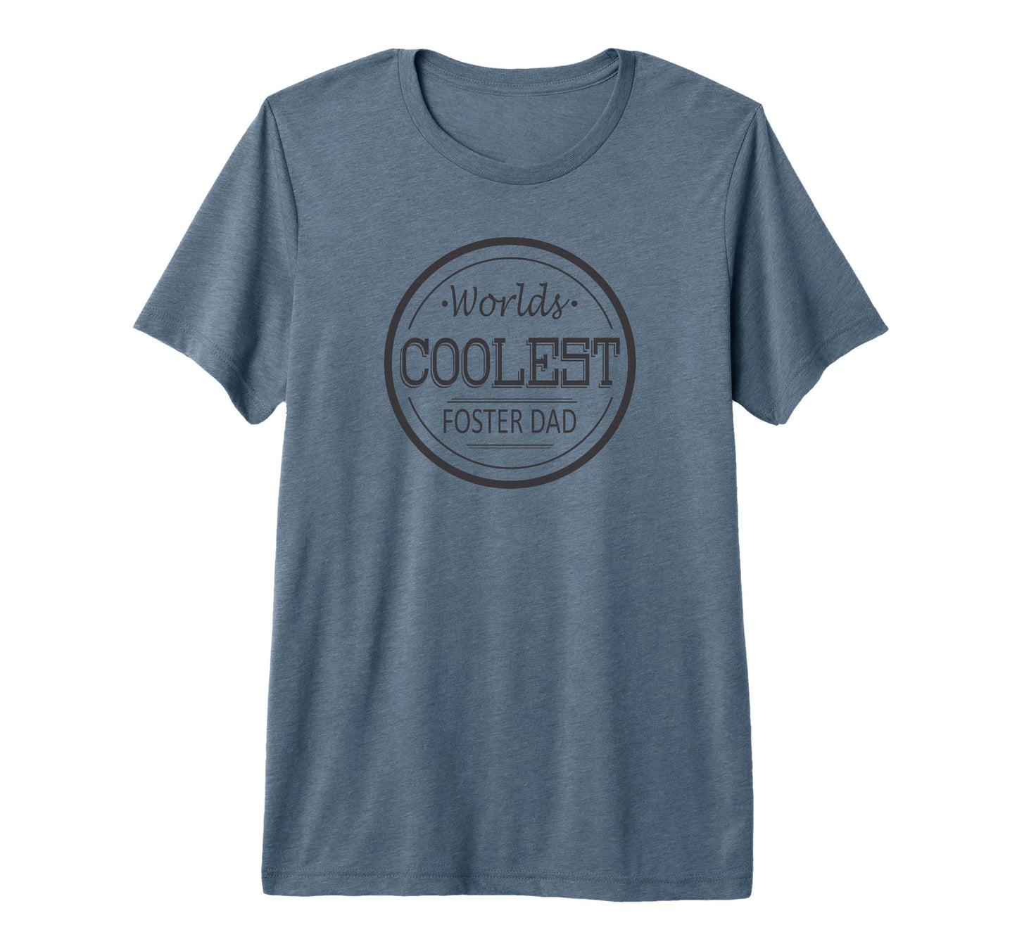 Mens Worlds Coolest Foster Dad Funny T-Shirt - Trendy Graphic Men Women - T-Shirt, Sweatshirt, Hoodie