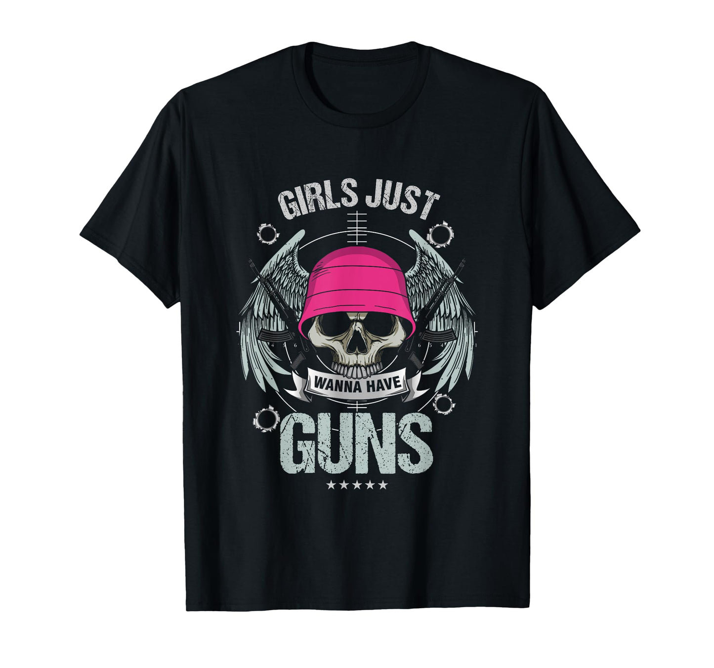 Gun Lovers Gunslinger Just Wanna Have Guns T-Shirt - Unique Graphic Unisex - T-Shirt, Sweatshirt, Hoodie