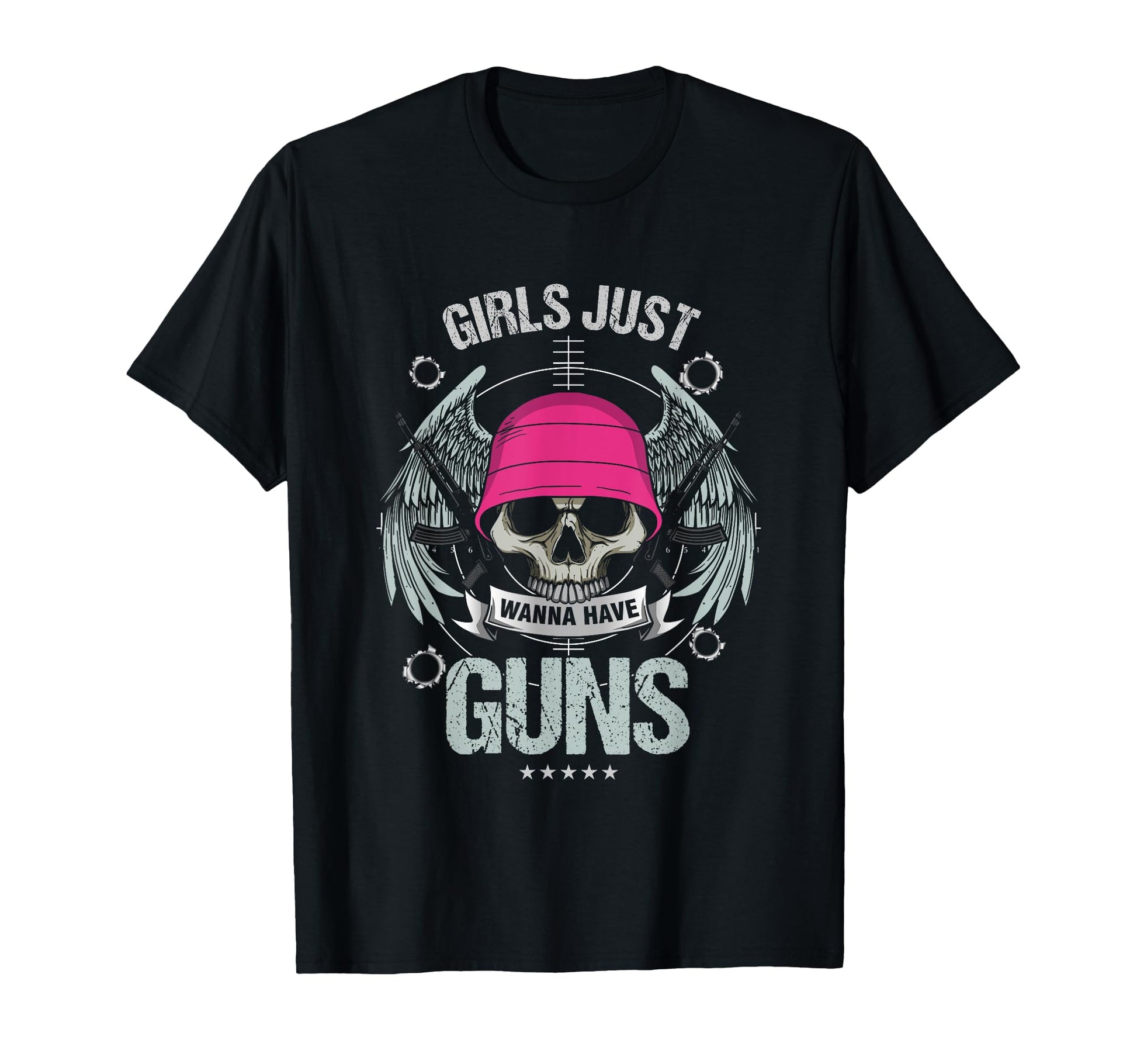 Gun Lovers Gunslinger Just Wanna Have Guns T-Shirt - Unique Graphic Unisex - T-Shirt, Sweatshirt, Hoodie