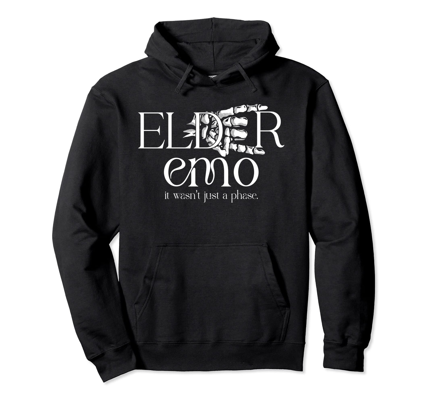 Emo Rock Elder Emo Ska Pop Punk Y2K Hoodie - Unique Graphic for Adults - T-Shirt, Sweatshirt, Hoodie