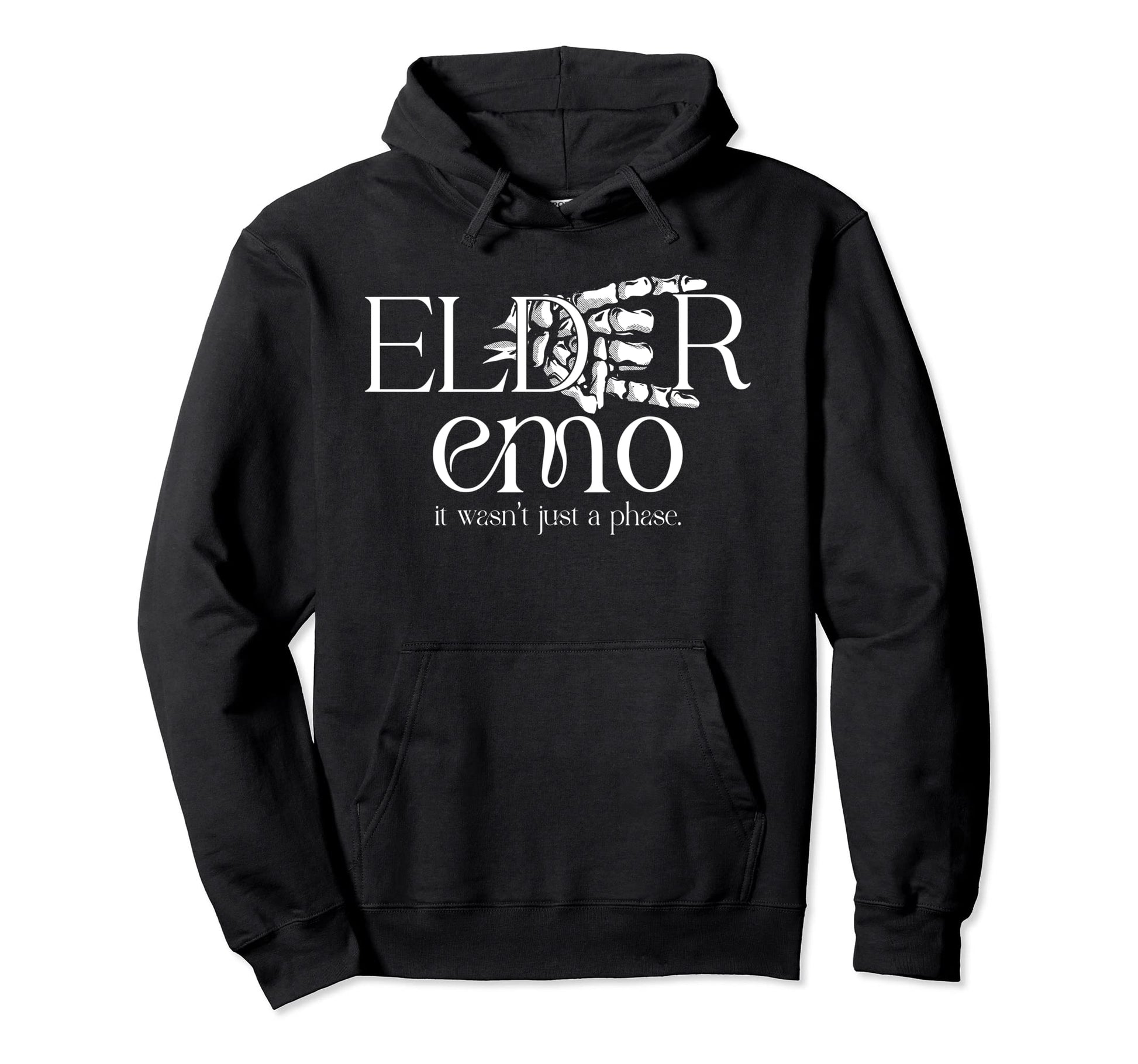 Emo Rock Elder Emo Ska Pop Punk Y2K Hoodie - Unique Graphic for Adults - T-Shirt, Sweatshirt, Hoodie