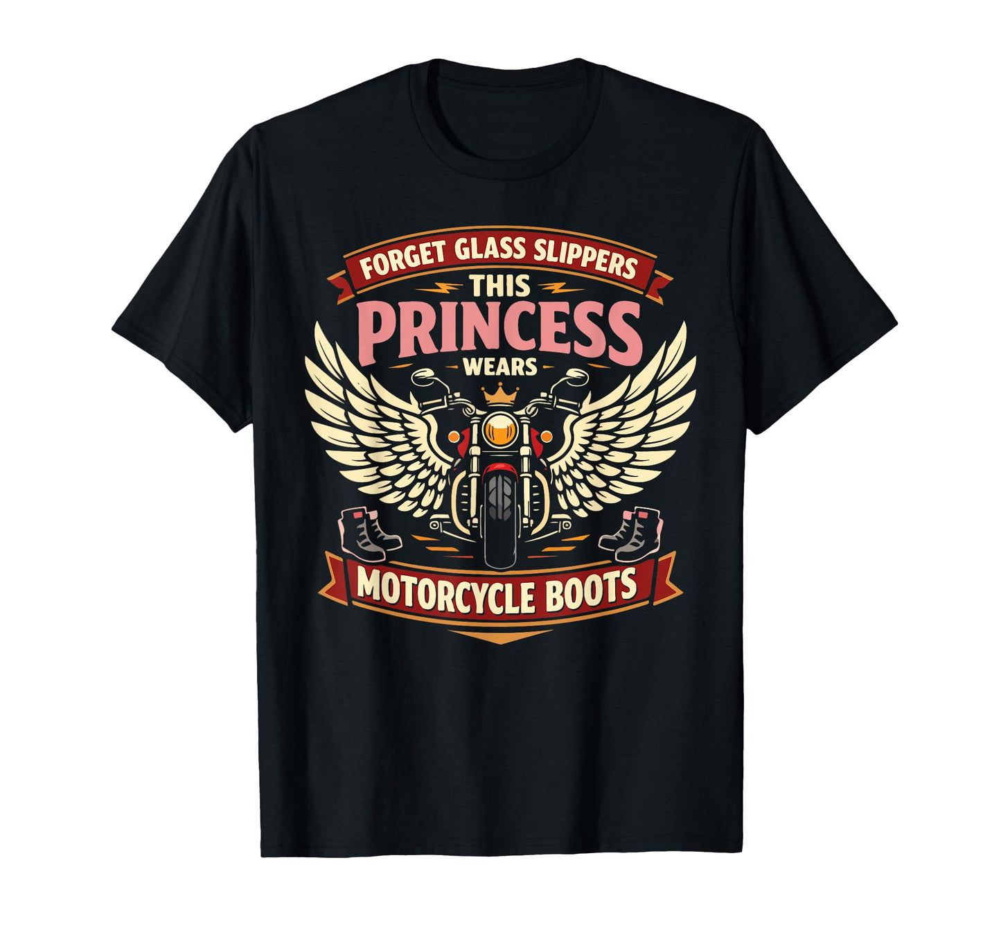 Motorcycle Biker Female Forget T-Shirt - Custom Art Print Men Women - T-Shirt, Sweatshirt, Hoodie