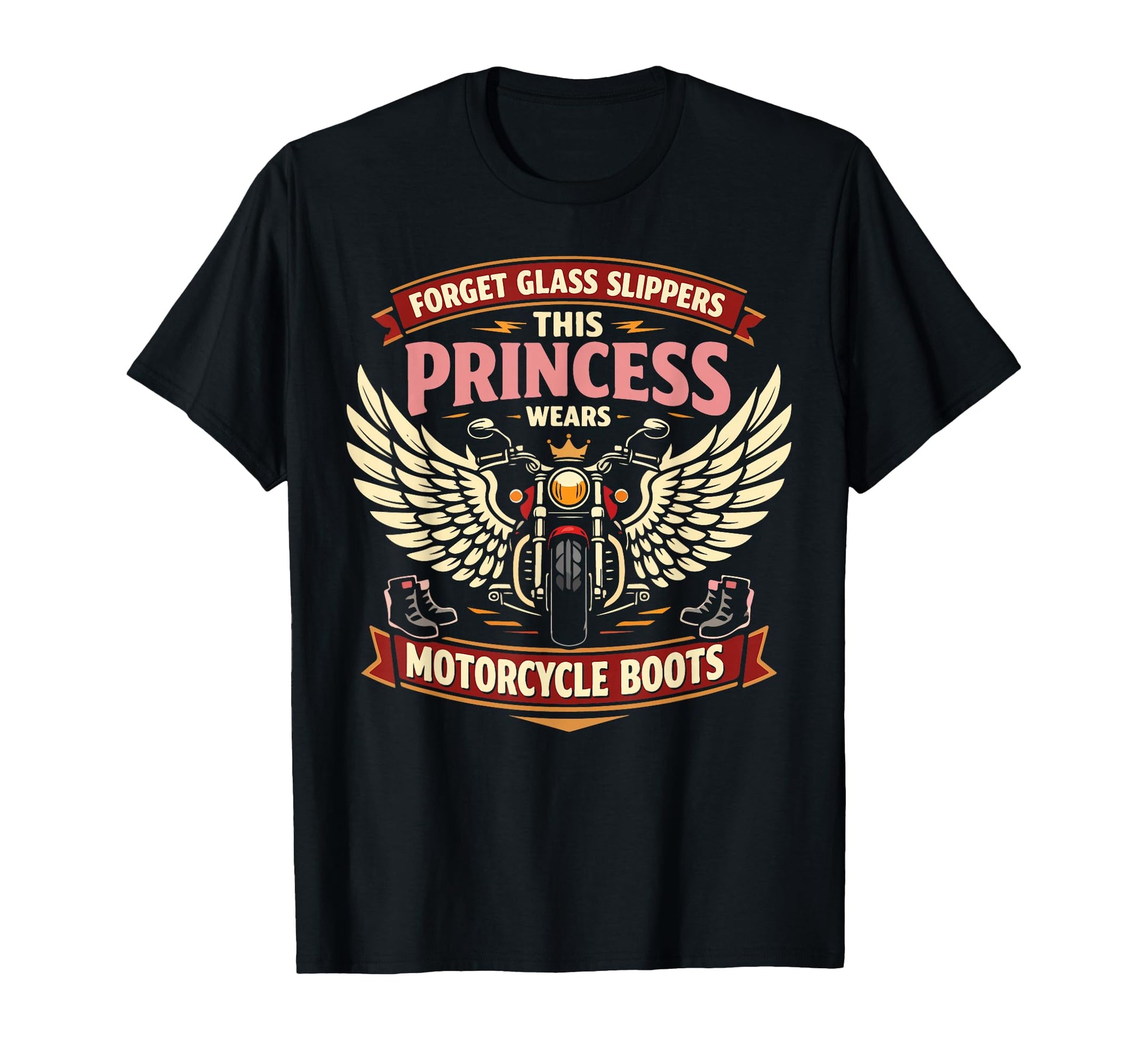 Motorcycle Biker Female Forget T-Shirt - Custom Art Print Men Women - T-Shirt, Sweatshirt, Hoodie
