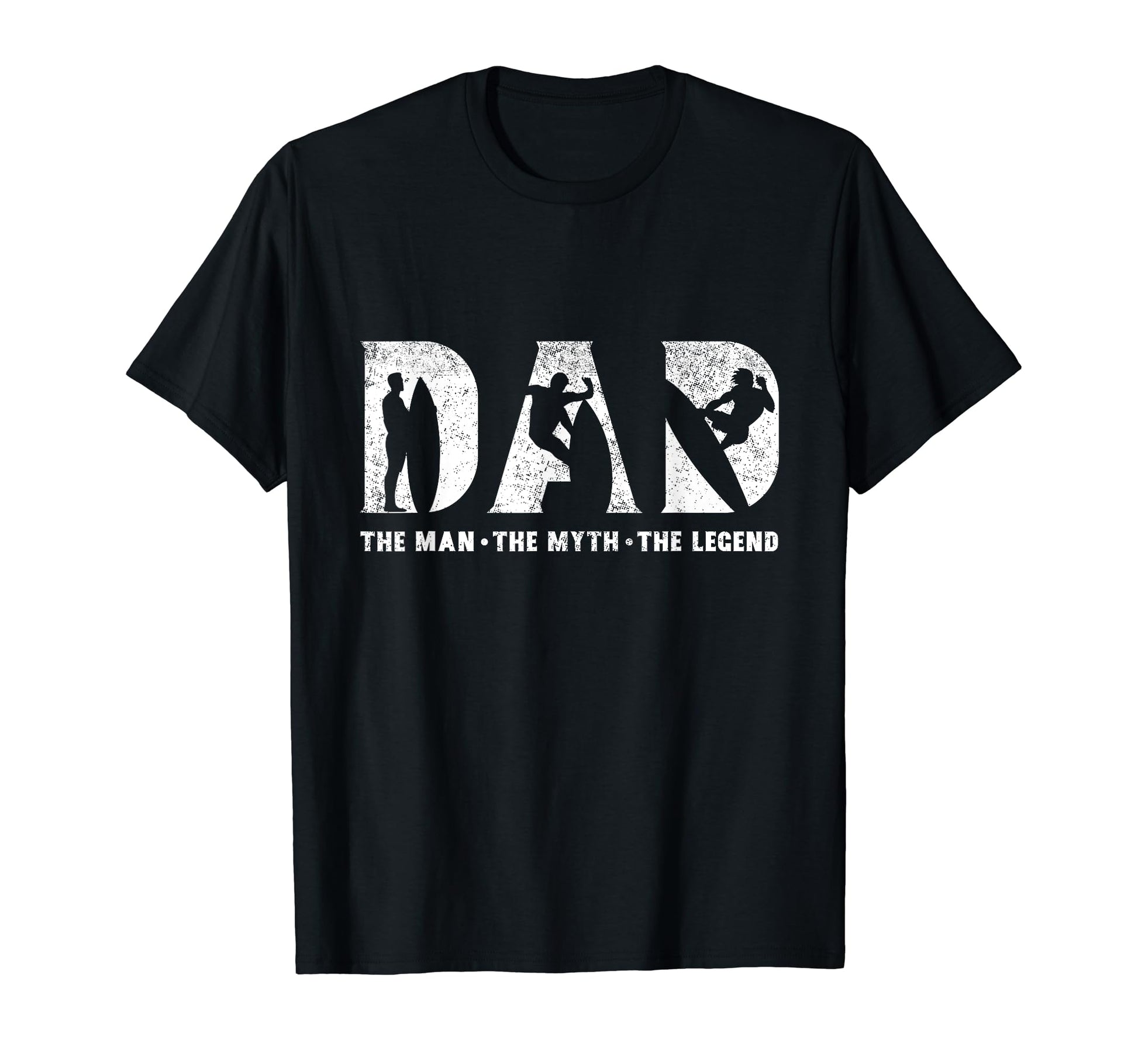 Surfing Dad Myth Legend Fathers Day T-Shirt - Streetwear Style for Adults - T-Shirt, Sweatshirt, Hoodie