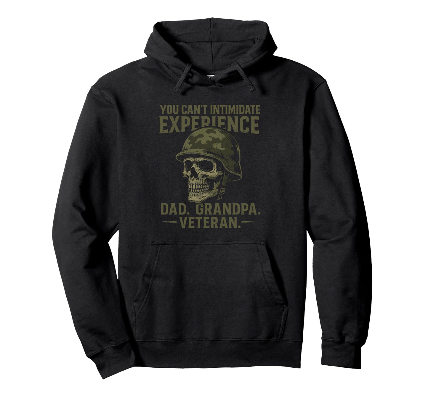 Dad Grandpa Veteran Patriotic Fathers Hoodie - Minimalist Print Men Women - T-Shirt, Sweatshirt, Hoodie