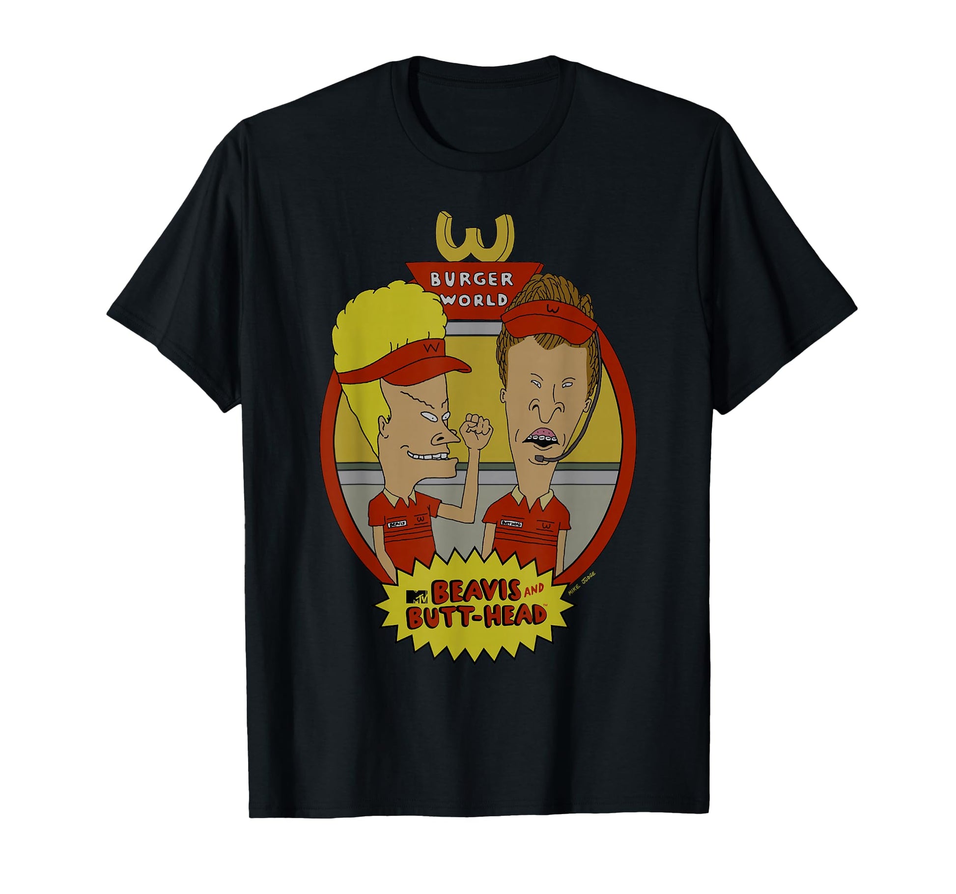 Beavis And Butt Head Burger World T-Shirt - Streetwear Style for Adults - T-Shirt, Sweatshirt, Hoodie