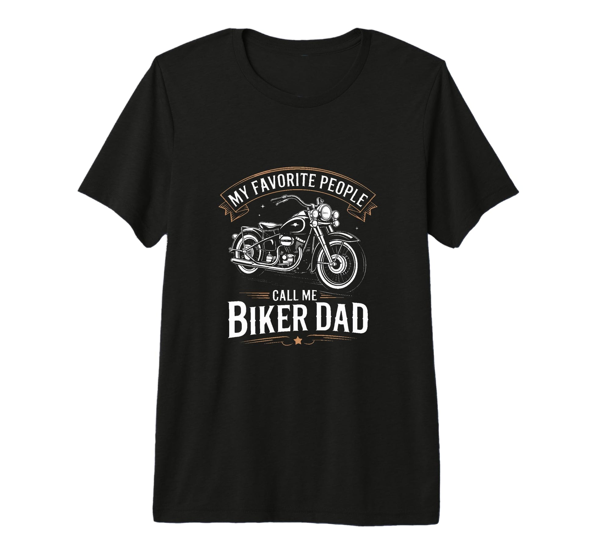 My Favorite People Call Me Biker Dad T-Shirt - Graphic Print Unisex - T-Shirt, Sweatshirt, Hoodie