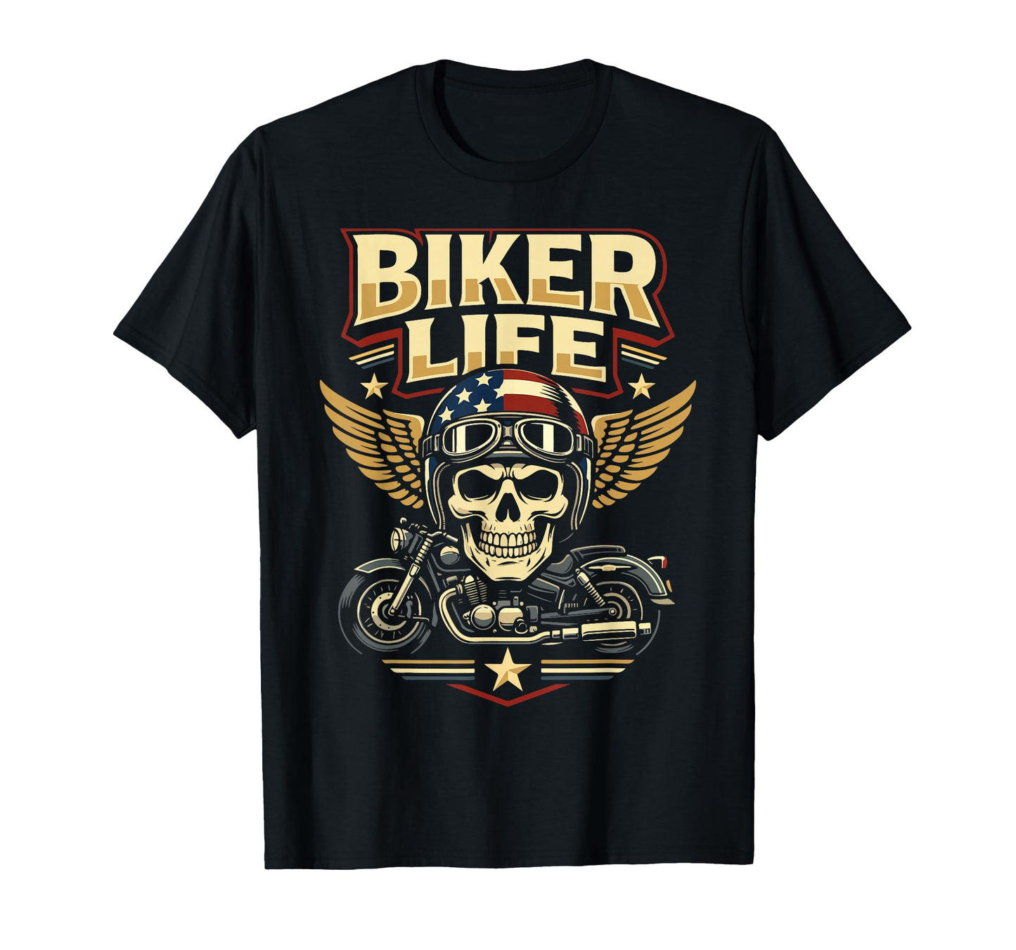Motorcycle Biker Biker Life T-Shirt - Novelty Apparel Men Women - T-Shirt, Sweatshirt, Hoodie