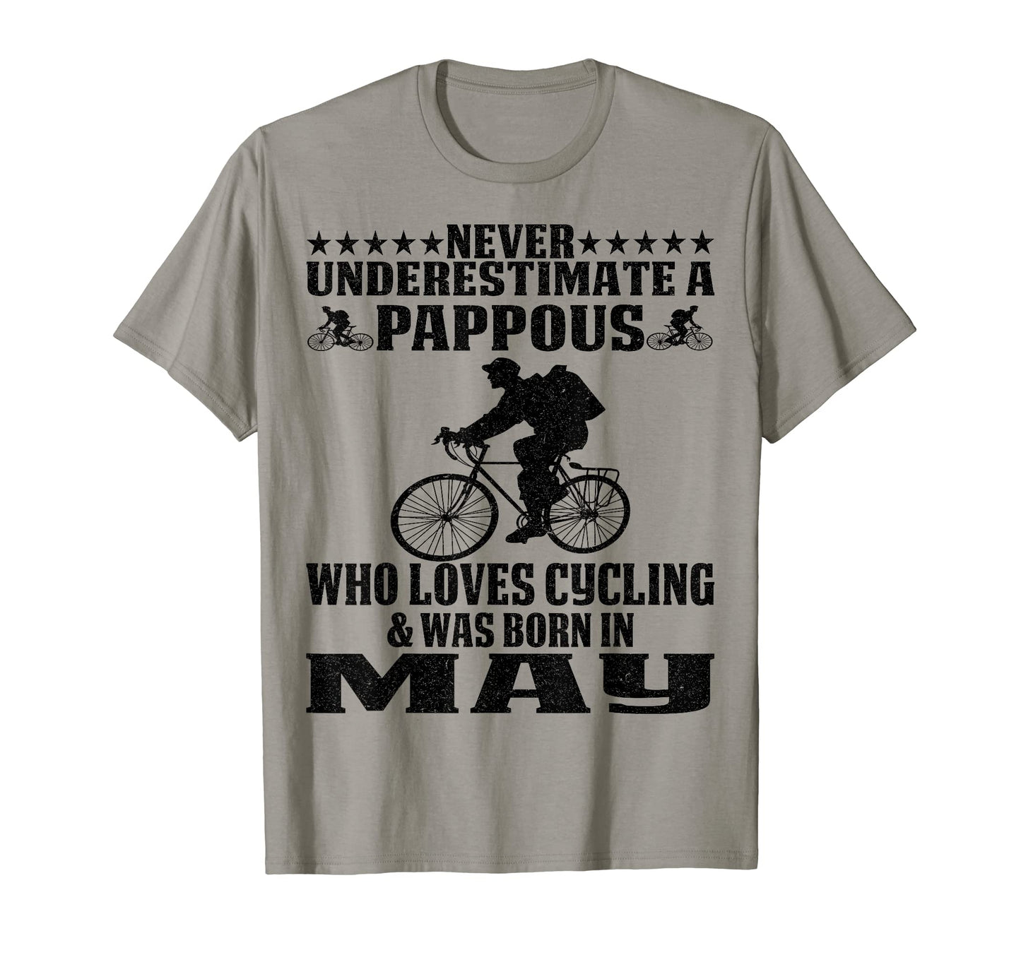 Loves Cycling Proud Biking Pappous And Was T-Shirt - Unique Graphic Unisex - T-Shirt, Sweatshirt, Hoodie