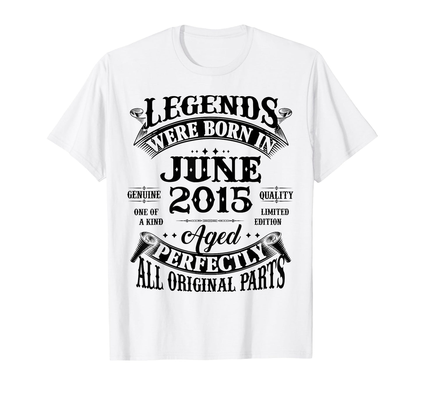 11Th Birthday Gift Legend Born June T-Shirt - Streetwear Style Men Women - T-Shirt, Sweatshirt, Hoodie