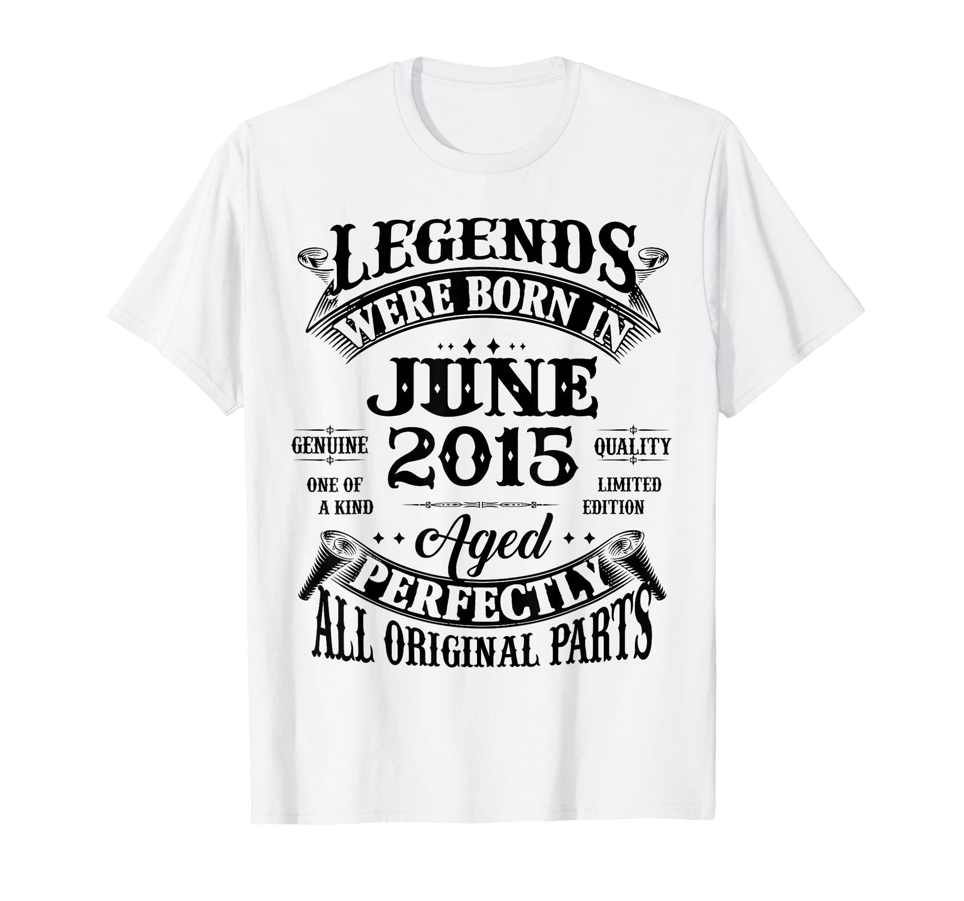 11Th Birthday Gift Legend Born June T-Shirt - Streetwear Style Men Women - T-Shirt, Sweatshirt, Hoodie