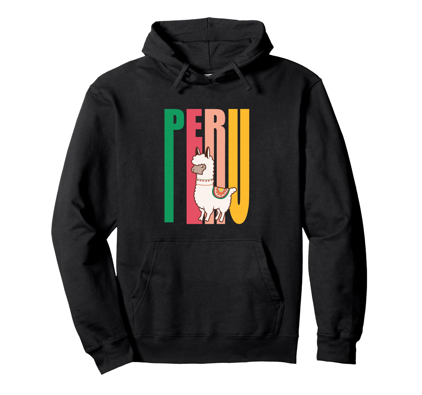 Peruvian Alpaca Llama From Peru Hoodie - Novelty Apparel Men Women - T-Shirt, Sweatshirt, Hoodie