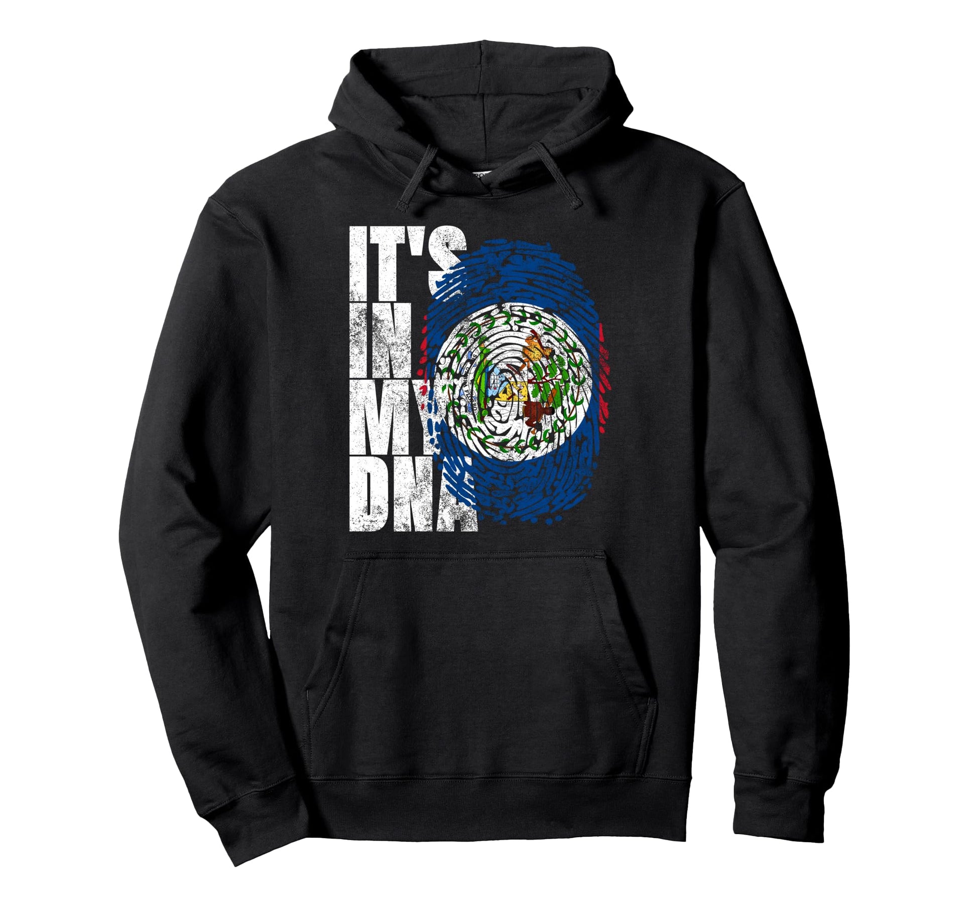 Its My Dna Belize Gift Maya Creole Hoodie - Streetwear Style Unisex - T-Shirt, Sweatshirt, Hoodie