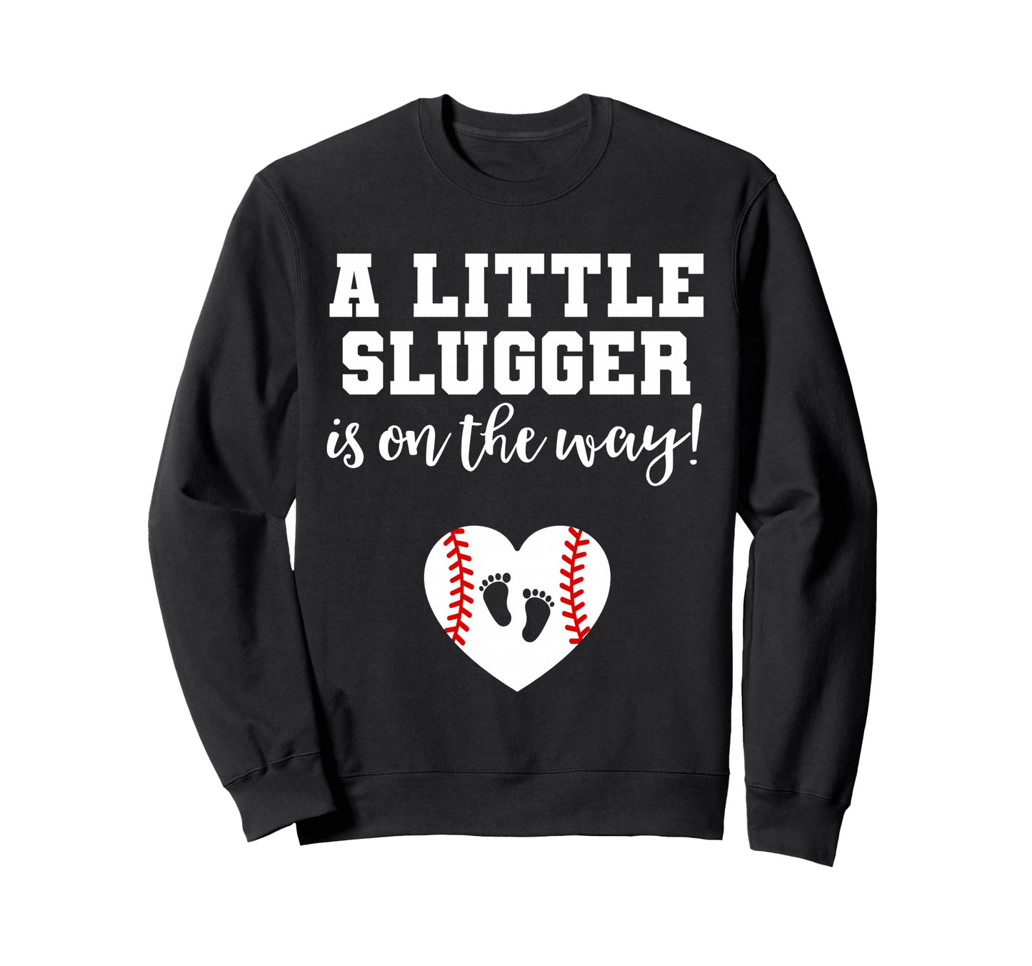 Baseball Pregnancy Announcement Spring Sweatshirt - Graphic Print Unisex - T-Shirt, Sweatshirt, Hoodie