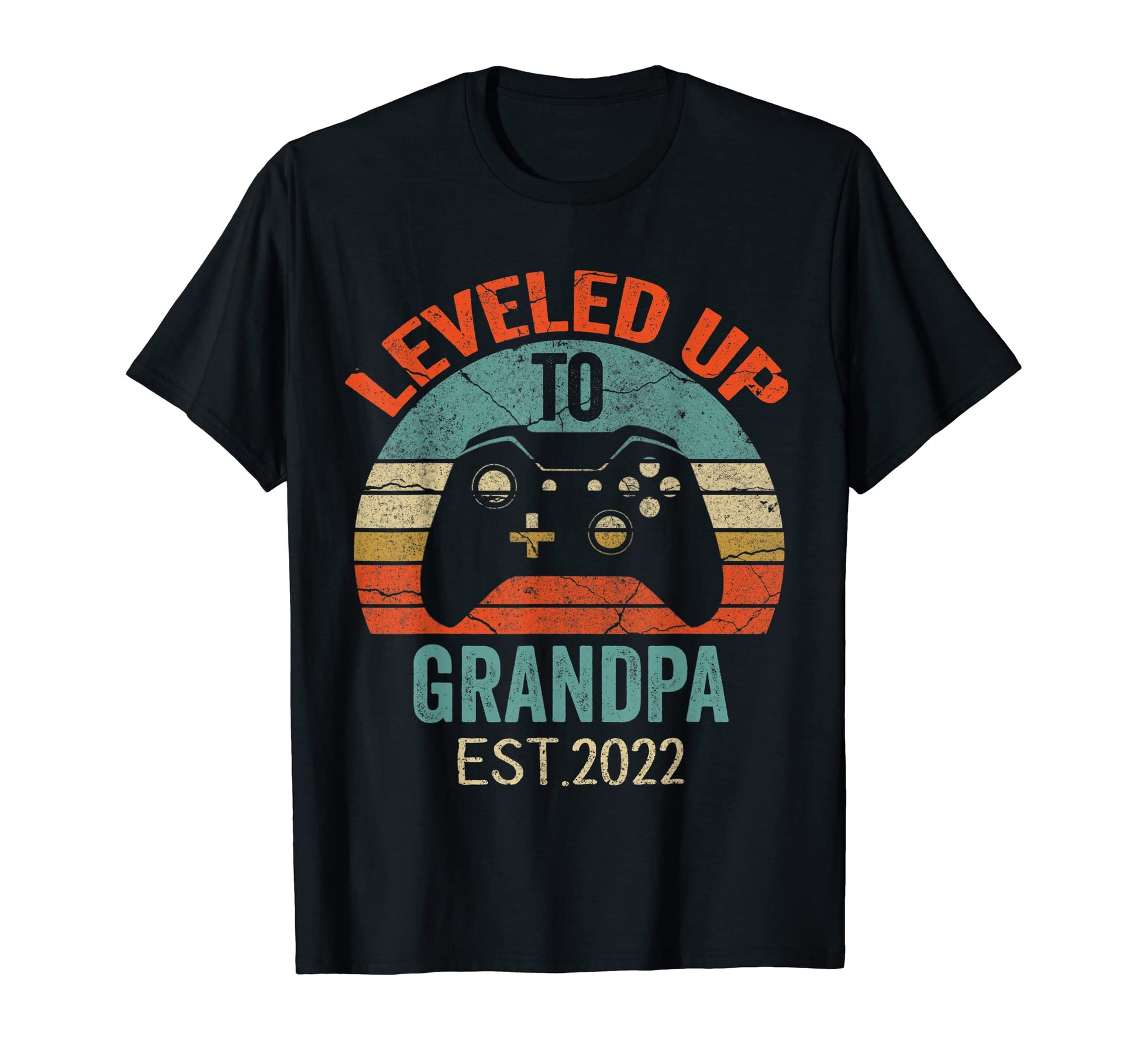 Leveled Up To Grandpa 2022 Promoted T-Shirt - Streetwear Style Men Women - T-Shirt, Sweatshirt, Hoodie