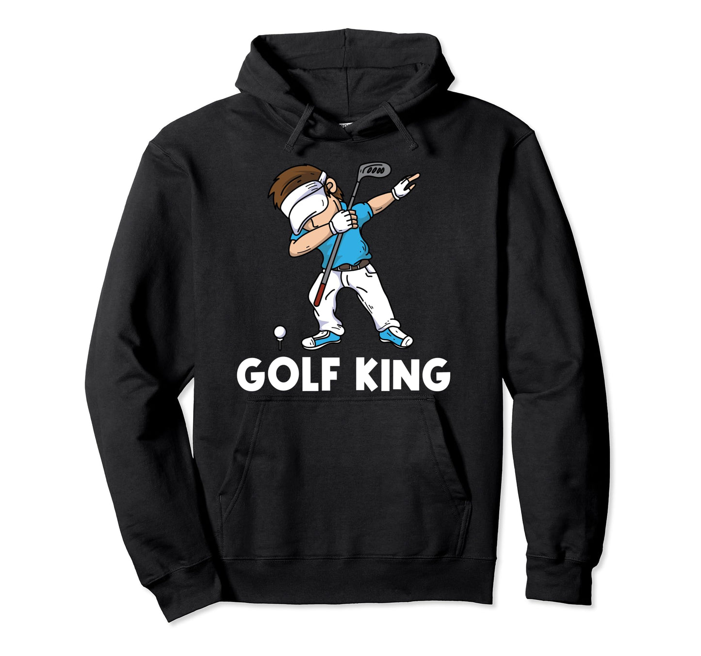 Golf Dad Golfing Golf Cart Par Dabbing Hoodie - Minimalist Print Unisex - T-Shirt, Sweatshirt, Hoodie
