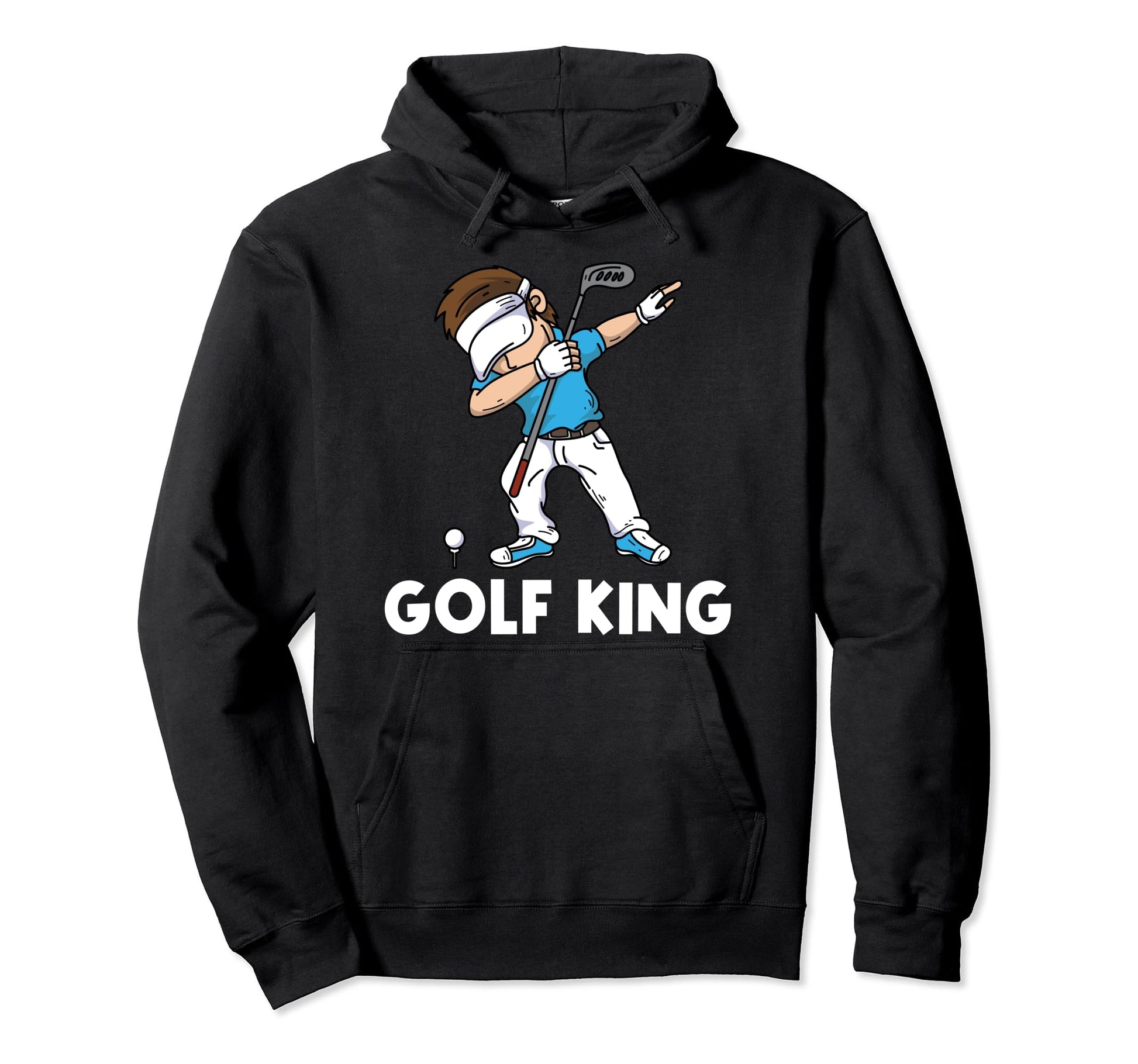 Golf Dad Golfing Golf Cart Par Dabbing Hoodie - Minimalist Print Unisex - T-Shirt, Sweatshirt, Hoodie