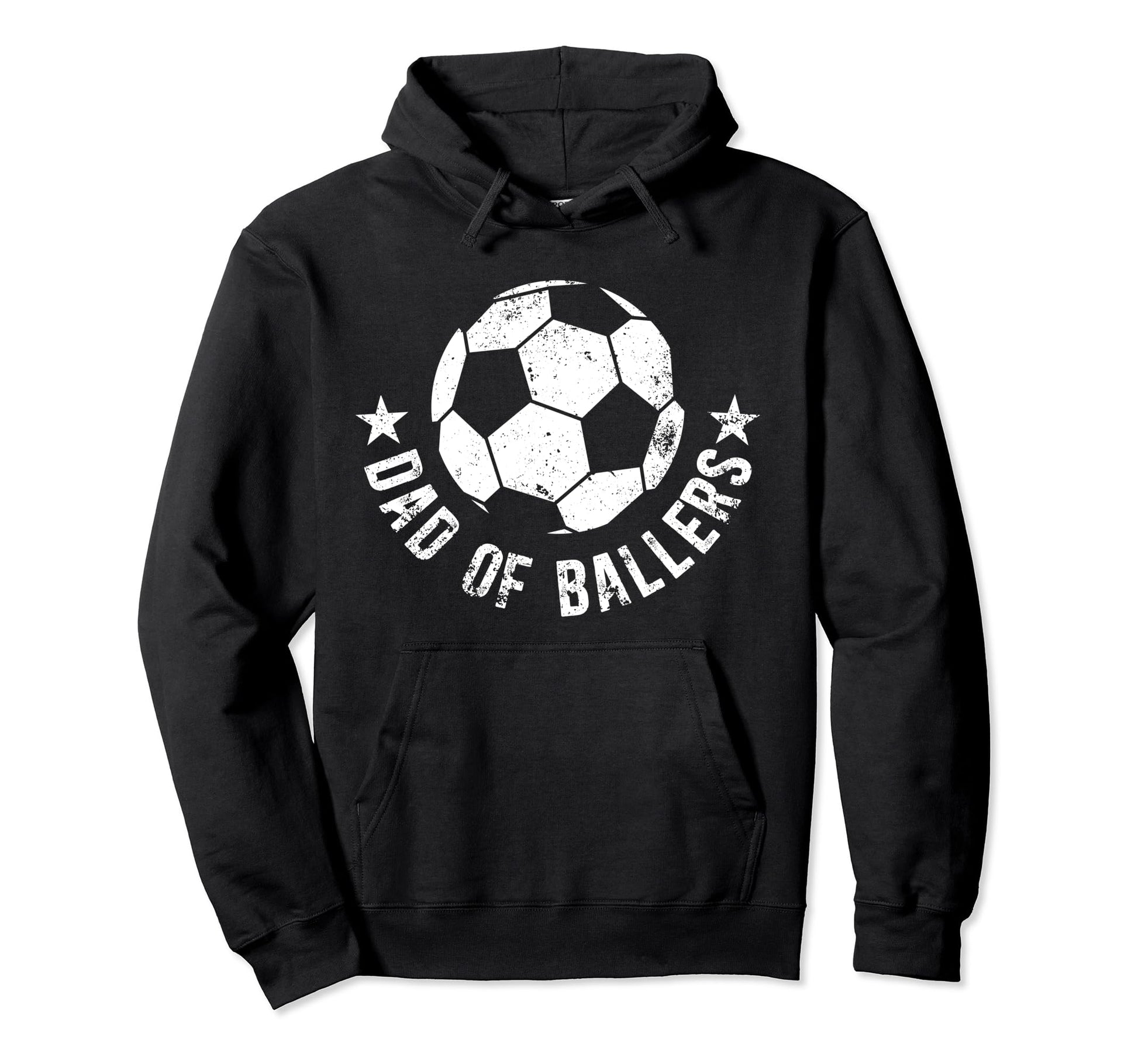 Dad Baller Soccer Dad Soccer Player Hoodie - Aesthetic Graphic Unisex - T-Shirt, Sweatshirt, Hoodie