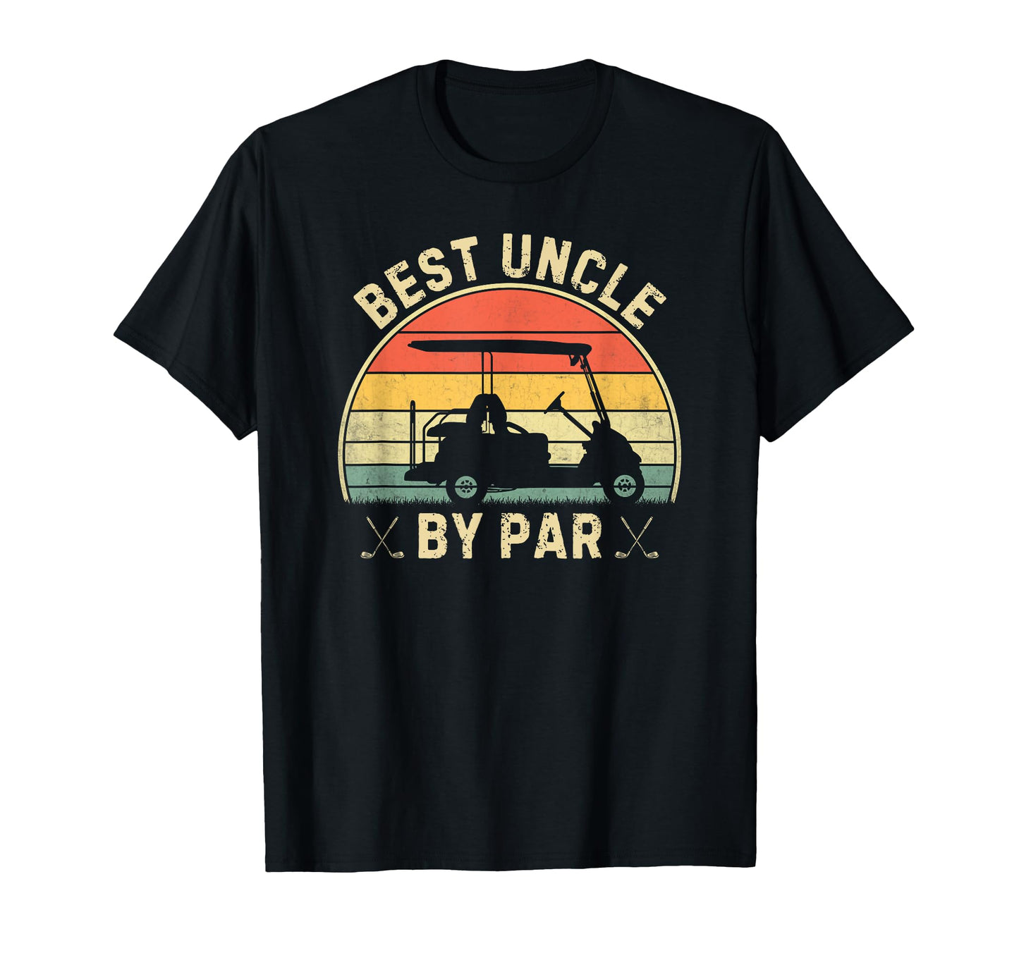 Mens Best Uncle Par Funny Golf Player T-Shirt - Minimalist Print Unisex - T-Shirt, Sweatshirt, Hoodie