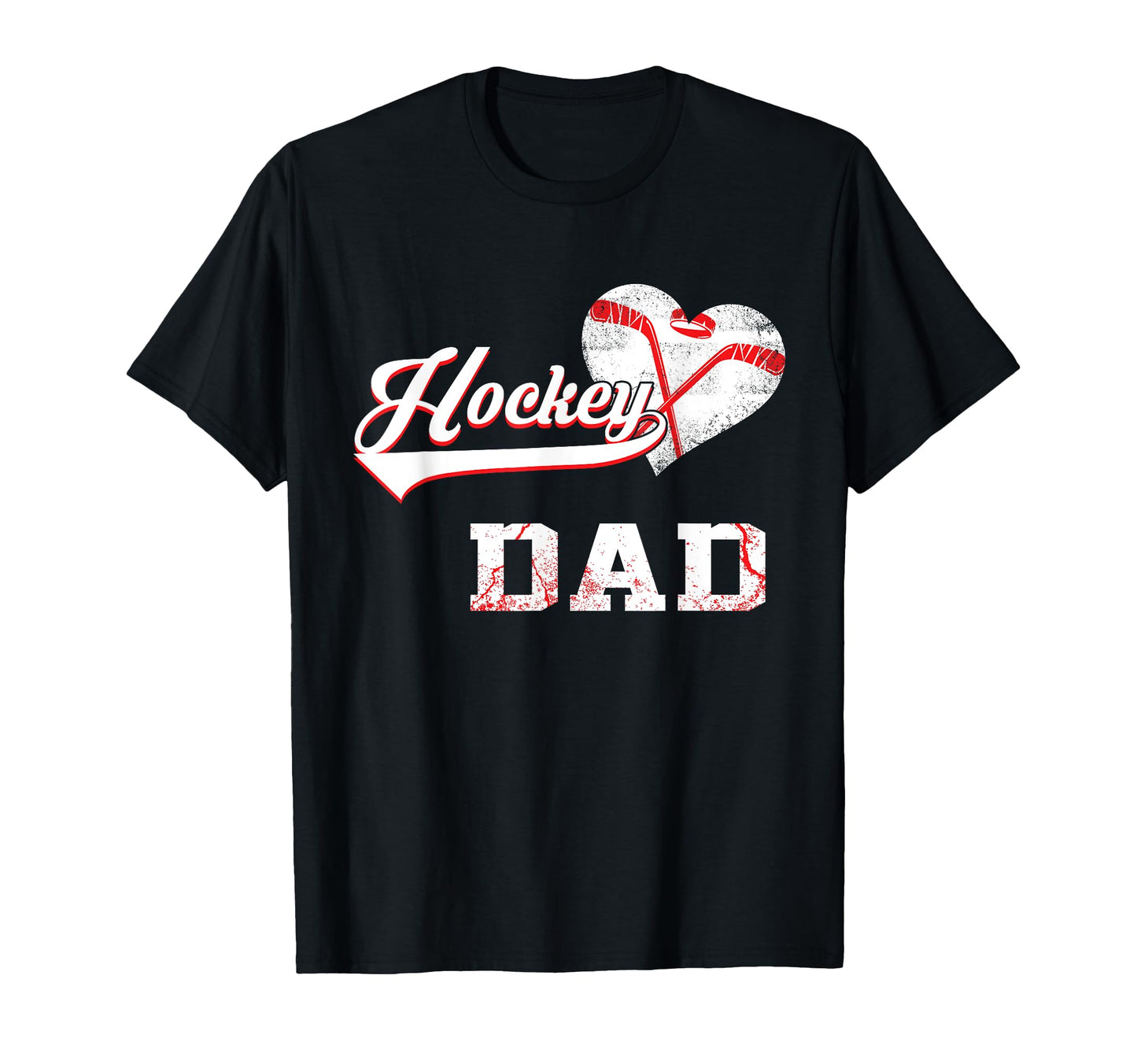 Ice Hockey Dad Family Hockey Player T-Shirt - Aesthetic Graphic Unisex - T-Shirt, Sweatshirt, Hoodie