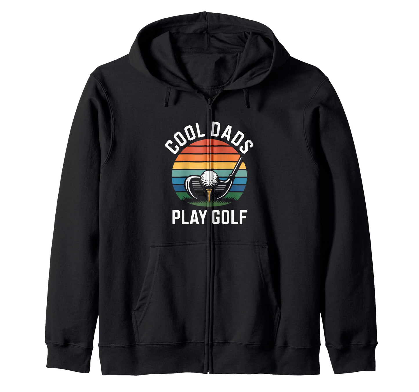 Funny Golf Dad Golfer Fathers Day Hoodie - Custom Art Print Men Women - T-Shirt, Sweatshirt, Hoodie