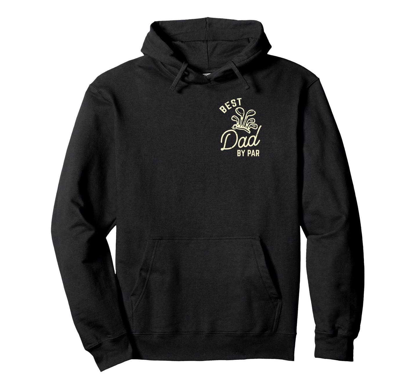 Best Dad Par Golf Pocket Funny Fathers Day Hoodie - Graphic Print Unisex - T-Shirt, Sweatshirt, Hoodie
