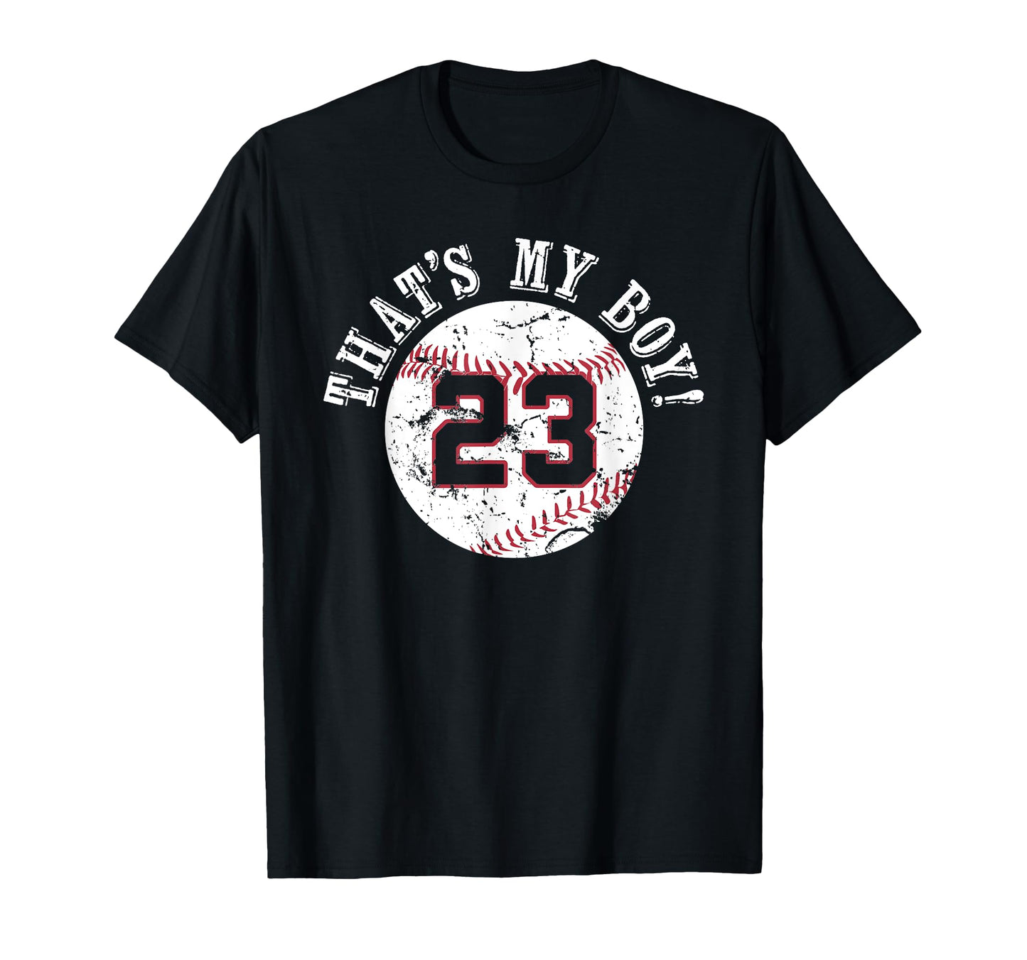 Unique Thats My 23 Baseball Player Mom T-Shirt - Trendy Graphic for Adults - T-Shirt, Sweatshirt, Hoodie