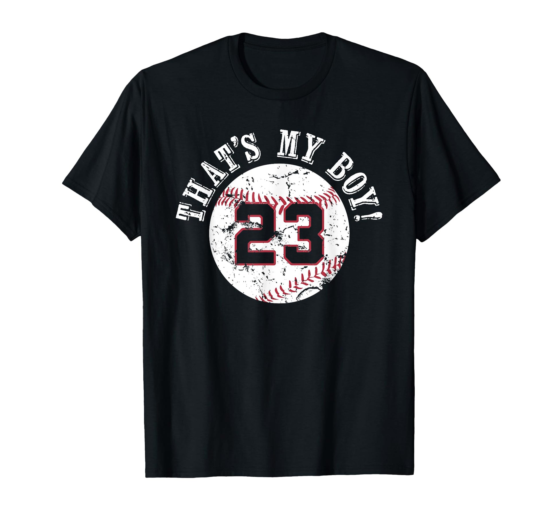 Unique Thats My 23 Baseball Player Mom T-Shirt - Trendy Graphic for Adults - T-Shirt, Sweatshirt, Hoodie