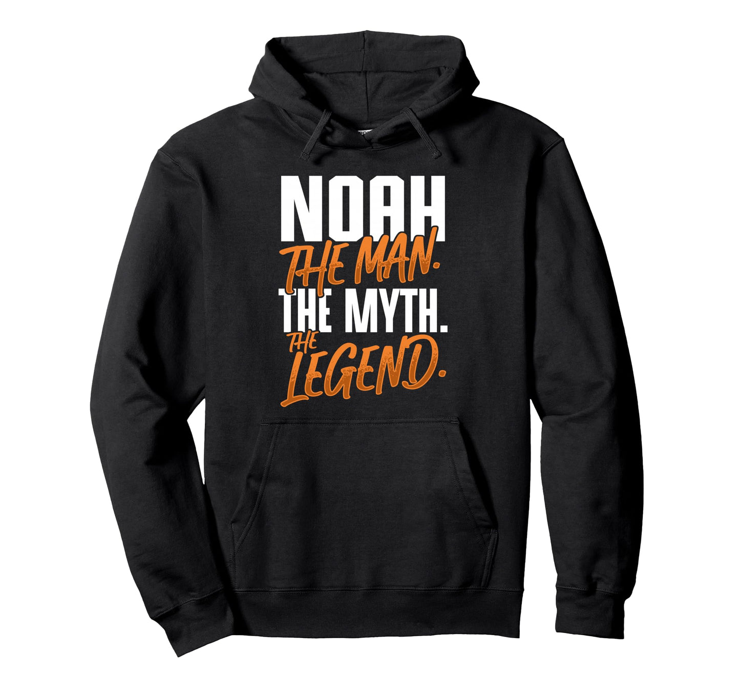 Noah Personalized Name Myth Legend Hoodie - Trendy Graphic Men Women - T-Shirt, Sweatshirt, Hoodie