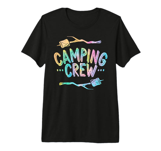 Camping Crew Group Matching Funny T-Shirt - Trendy Graphic Men Women - T-Shirt, Sweatshirt, Hoodie