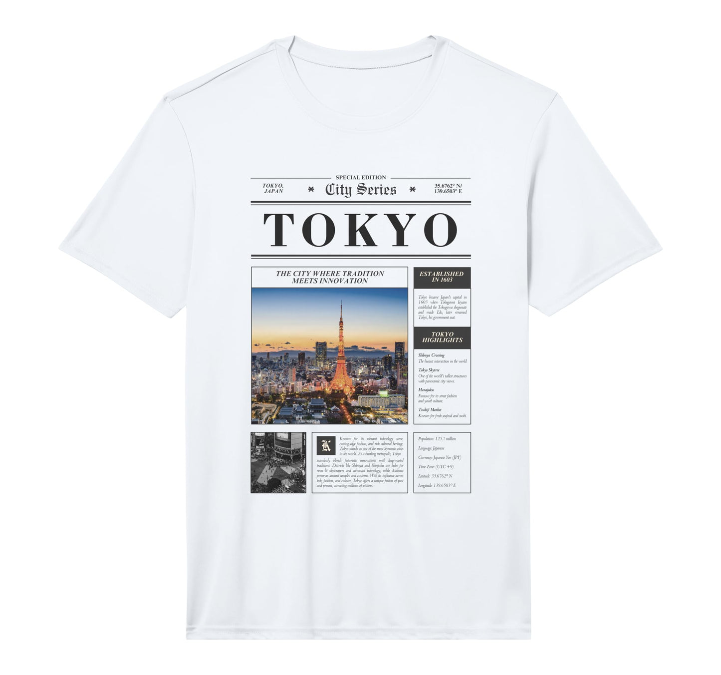 Tokyo Travel Tokyo Vacation Performance T-Shirt - Trendy Graphic Men Women - T-Shirt, Sweatshirt, Hoodie